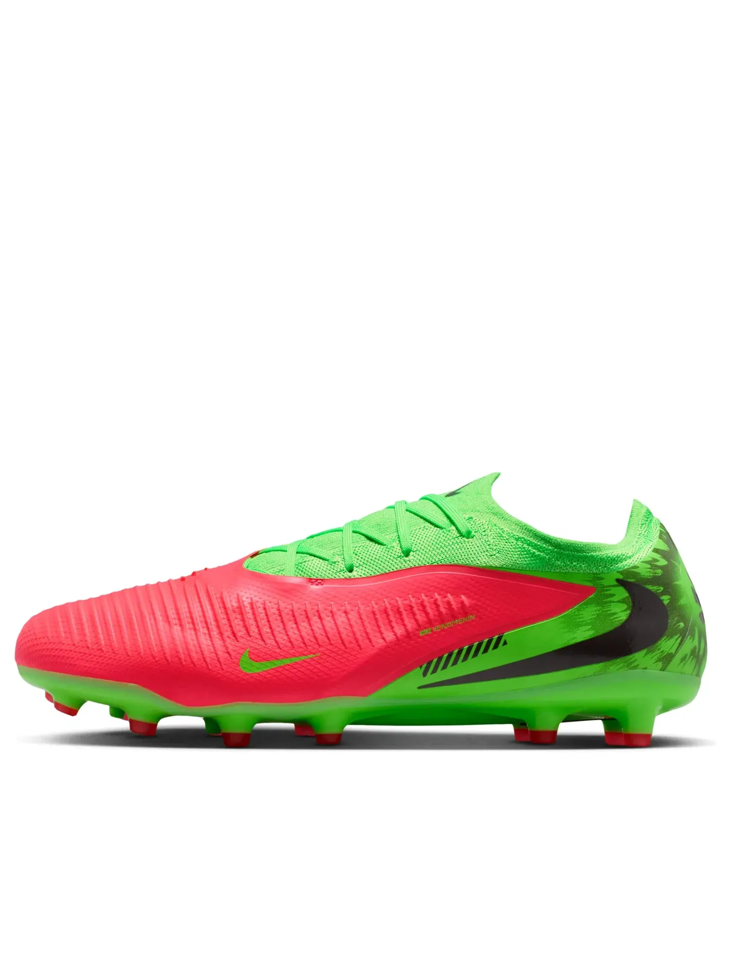 Кроссовки Nike Phantom 6 Low Pro Erling Haaland AG «Hot Pinch Green Strike» IH1777-603 — изображение 1 из 7, красный