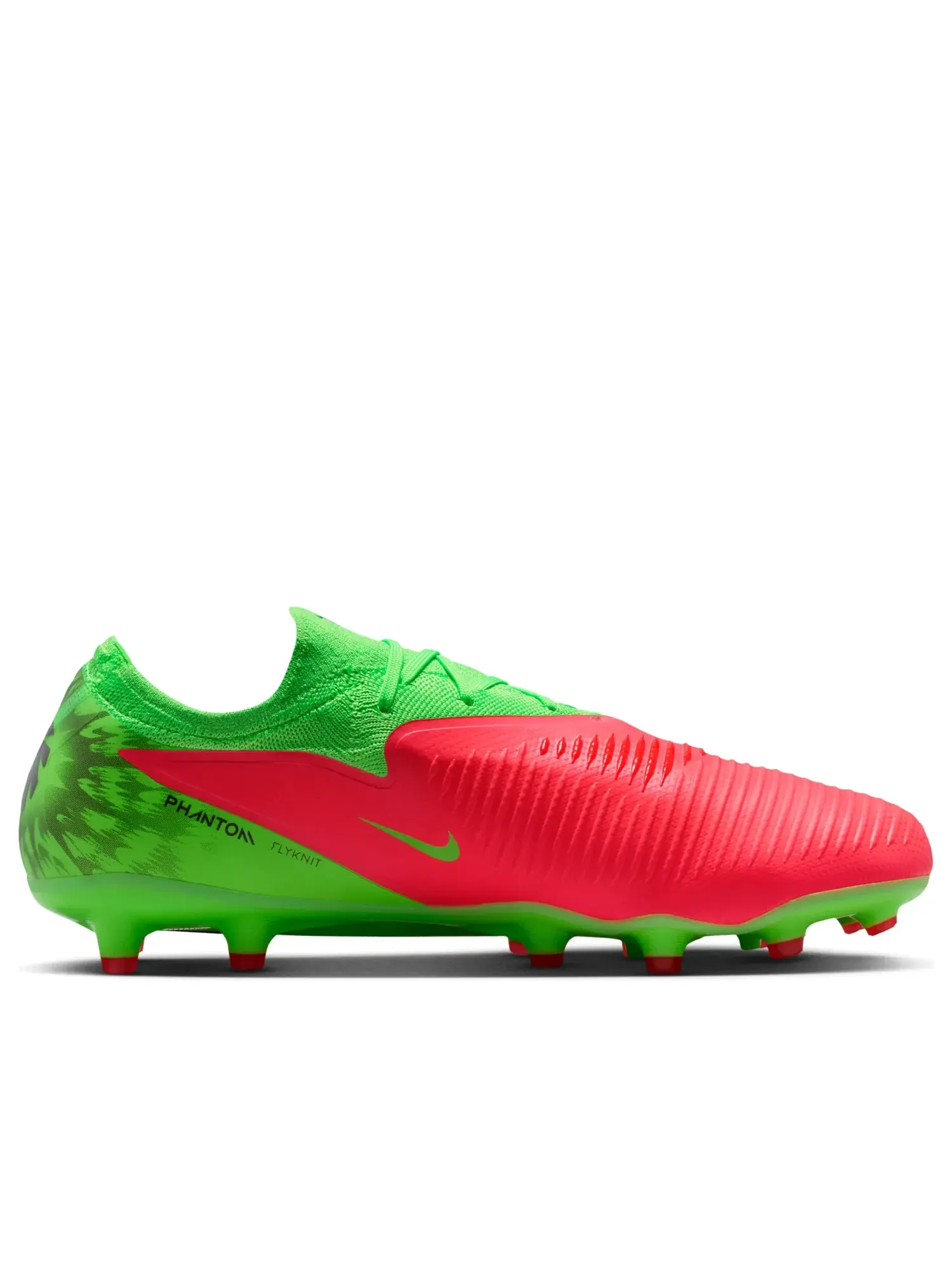 Кроссовки Nike Phantom 6 Low Pro Erling Haaland AG «Hot Pinch Green Strike» IH1777-603 — изображение 2 из 7, красный