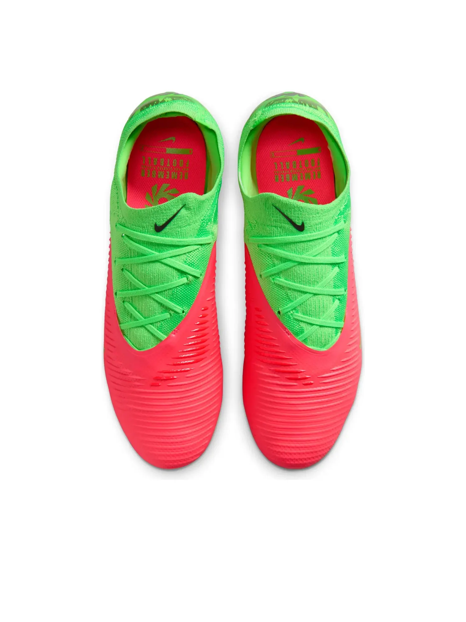 Кроссовки Nike Phantom 6 Low Pro Erling Haaland AG «Hot Pinch Green Strike» IH1777-603 — изображение 3 из 7, красный