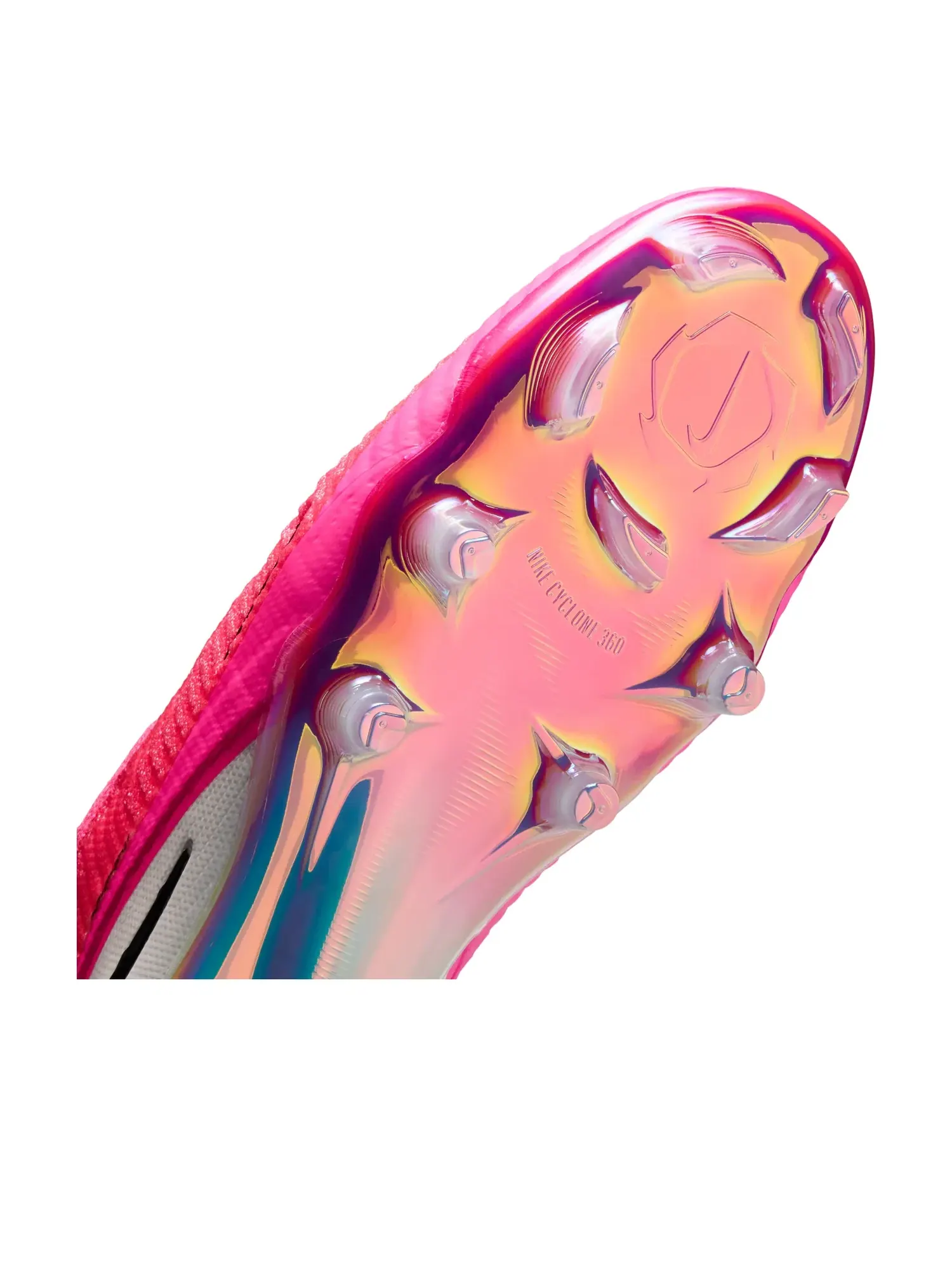 Мужские бутсы для футбола с высоким верхом Phantom 6 Elite FG Breakout Pack Nike — изображение 5 из 7, розовый