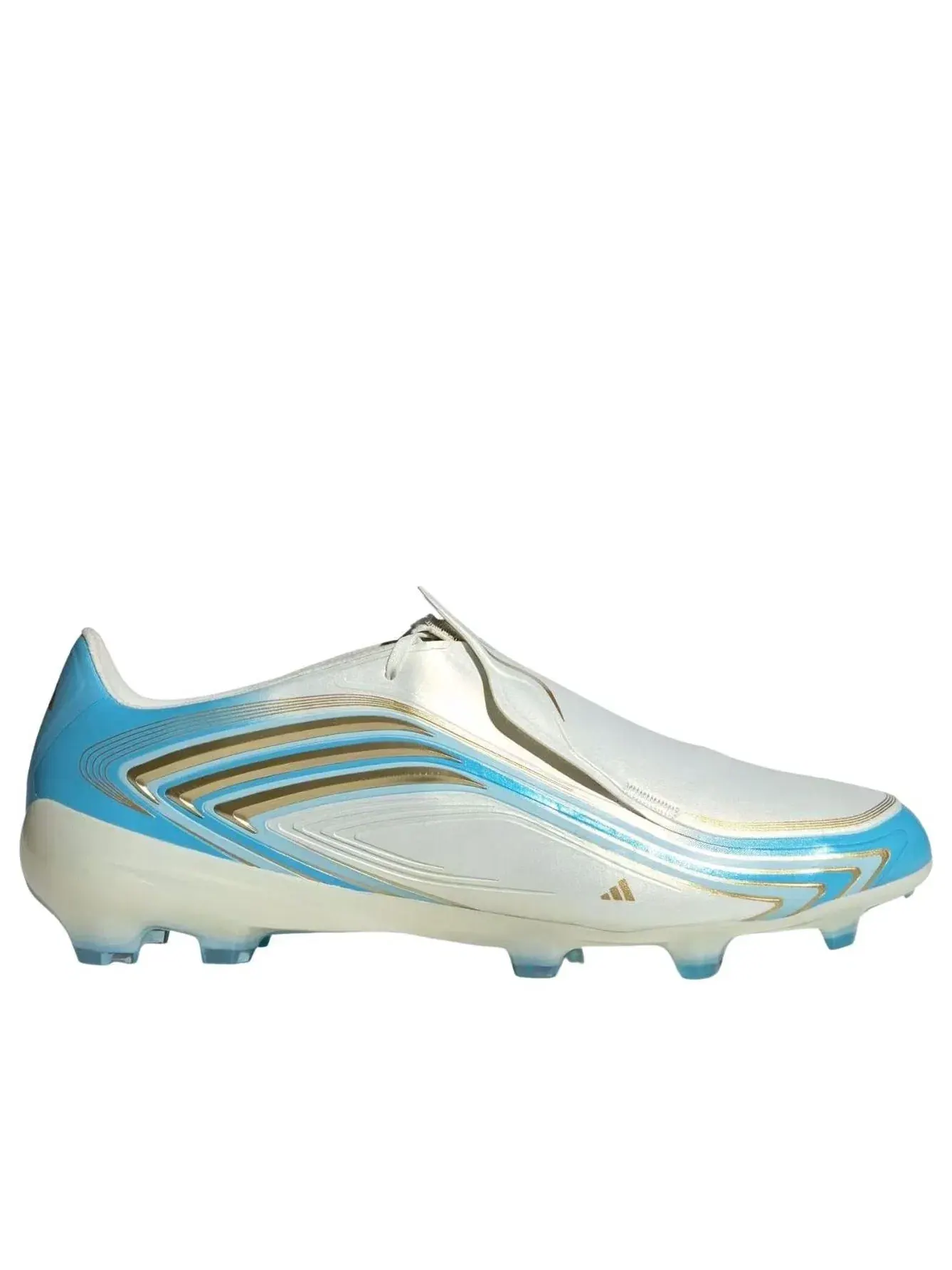 Мужские бутсы для футбола с шнуровкой F50 Pro Adidas — изображение 6 из 6, белый