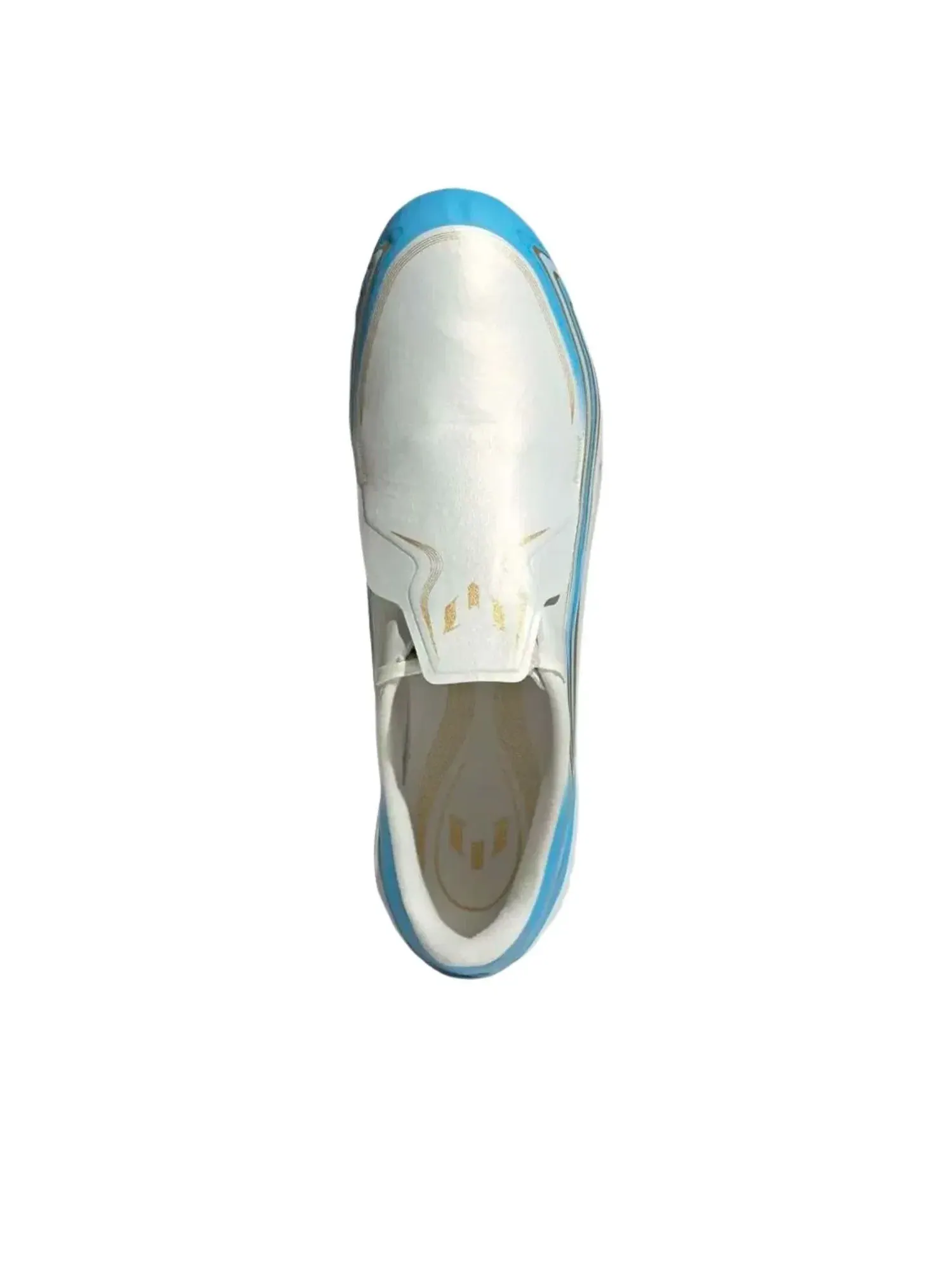 Мужские футбольные бутсы с шнуровкой F50 League FG Adidas — изображение 4 из 6, белый