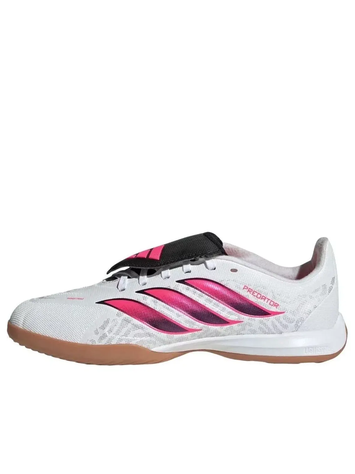 Детские футбольные бутсы с длинным языком Predator League IC Adidas — изображение 1 из 5, белый