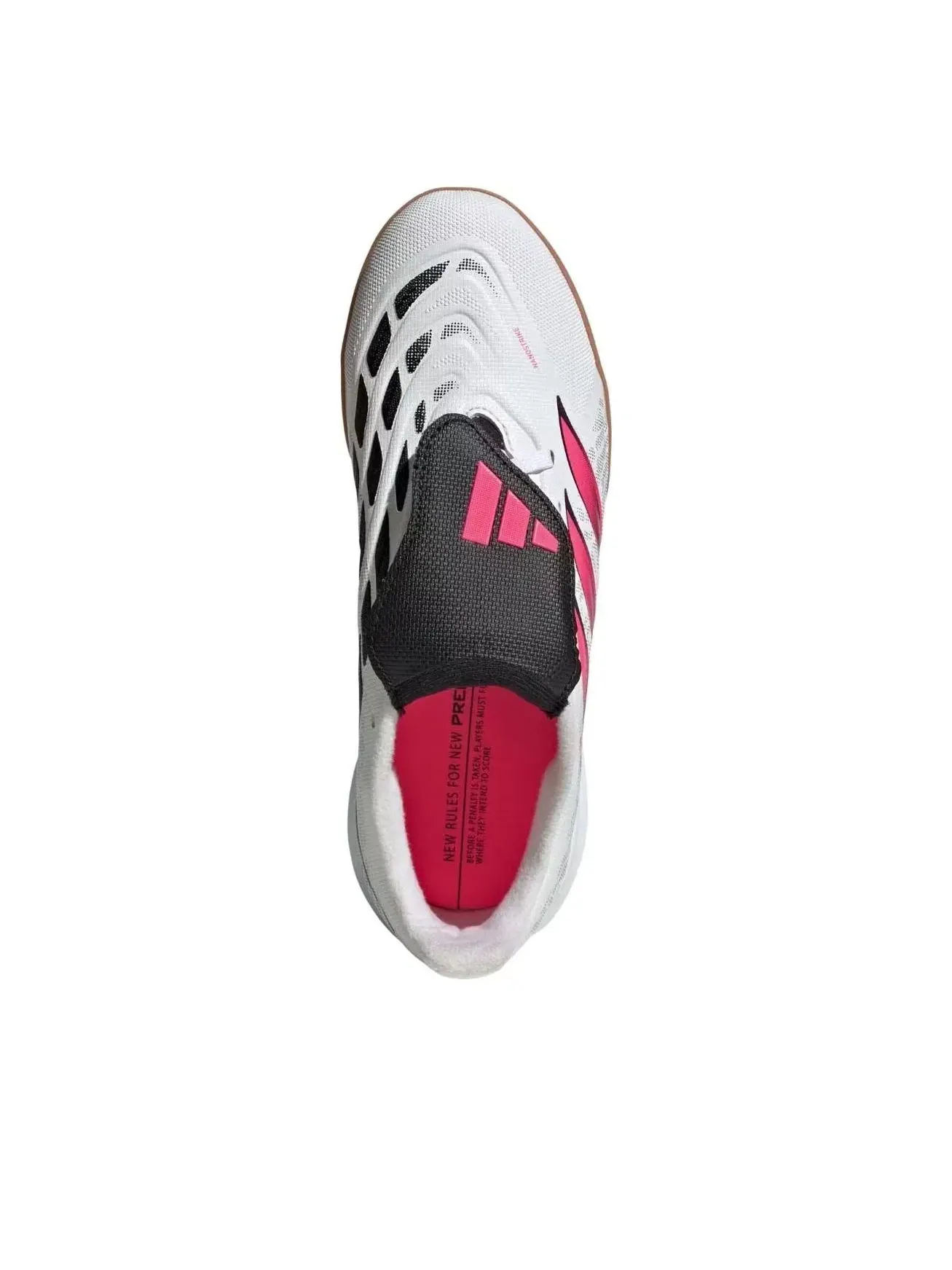 Детские футбольные бутсы с длинным языком Predator League IC Adidas — изображение 2 из 5, белый