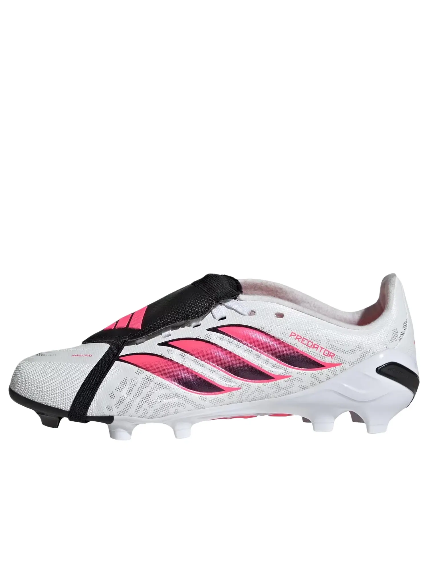 Детские бутсы для футбола с шнуровкой Predator League Fold-Over Tongue Adidas — изображение 1 из 5, белый