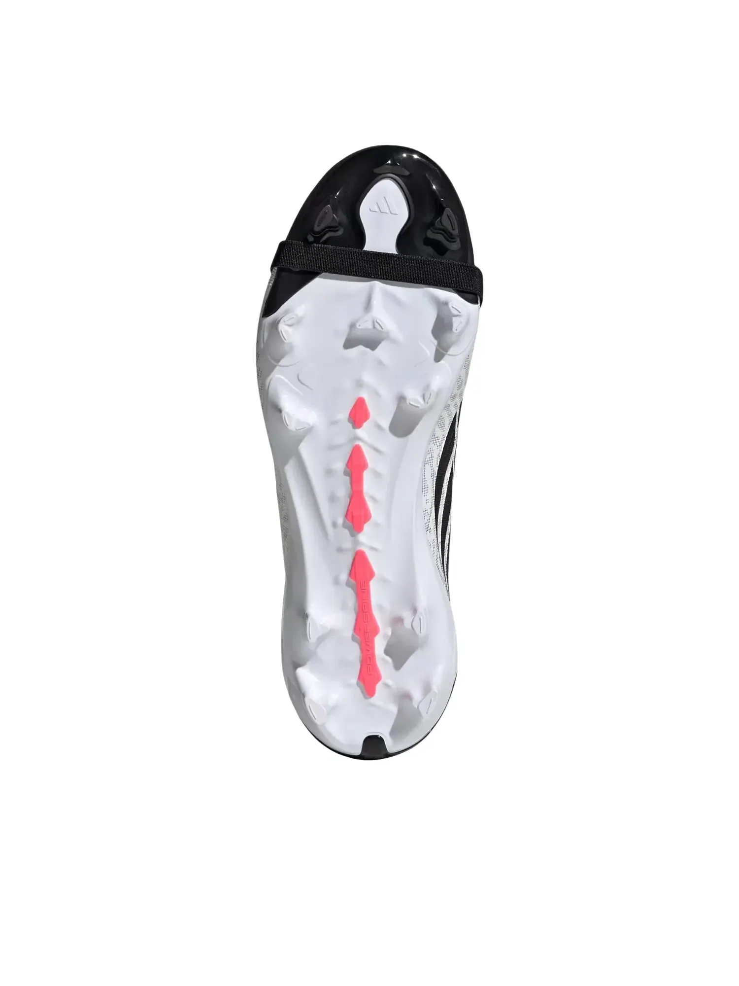 Детские бутсы для футбола с шнуровкой Predator League Fold-Over Tongue Adidas — изображение 5 из 5, белый