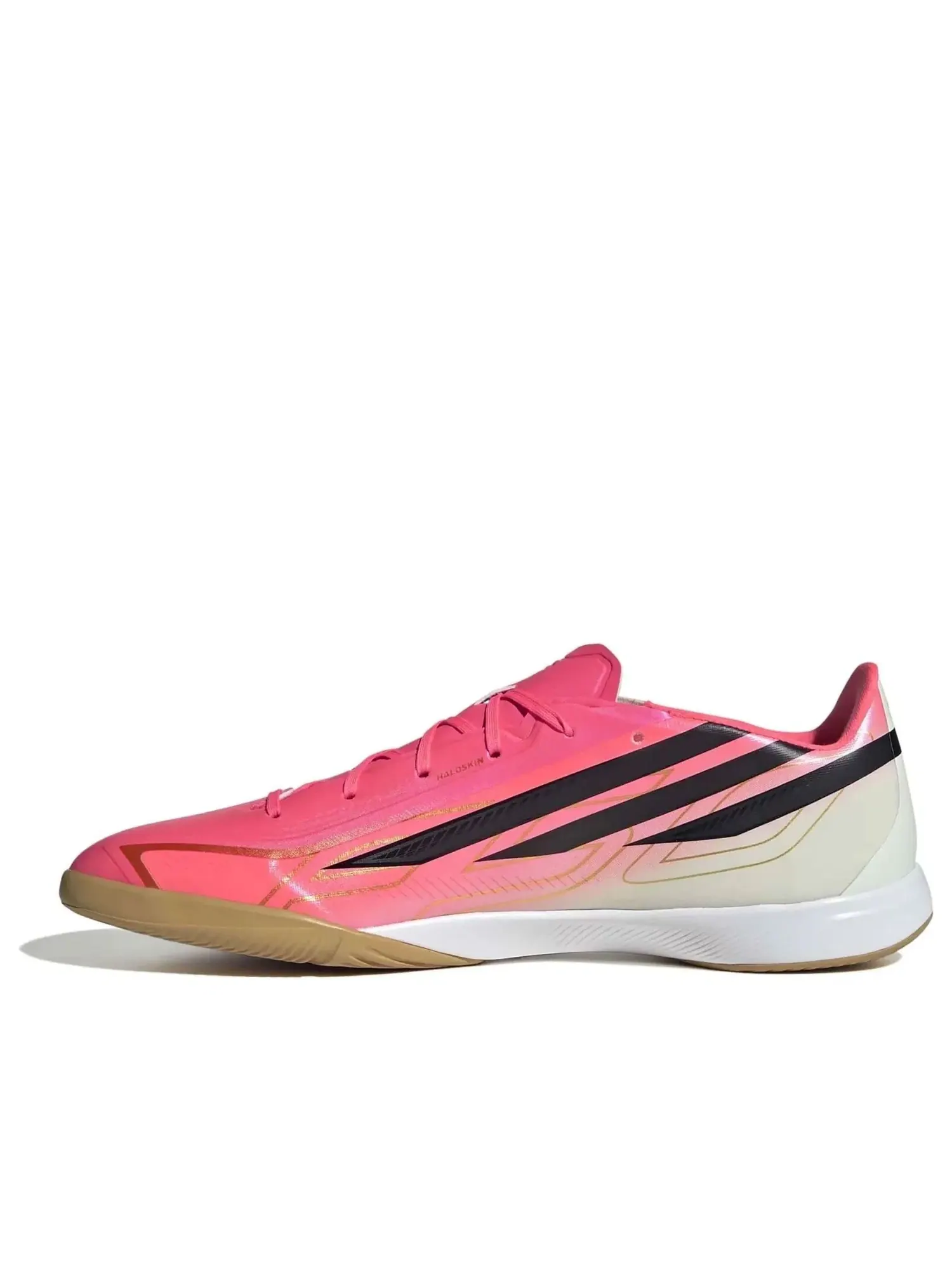 Мужские футбольные бутсы с шнуровкой модель F50 Hyperfast League IC Adidas — изображение 1 из 6, розовый