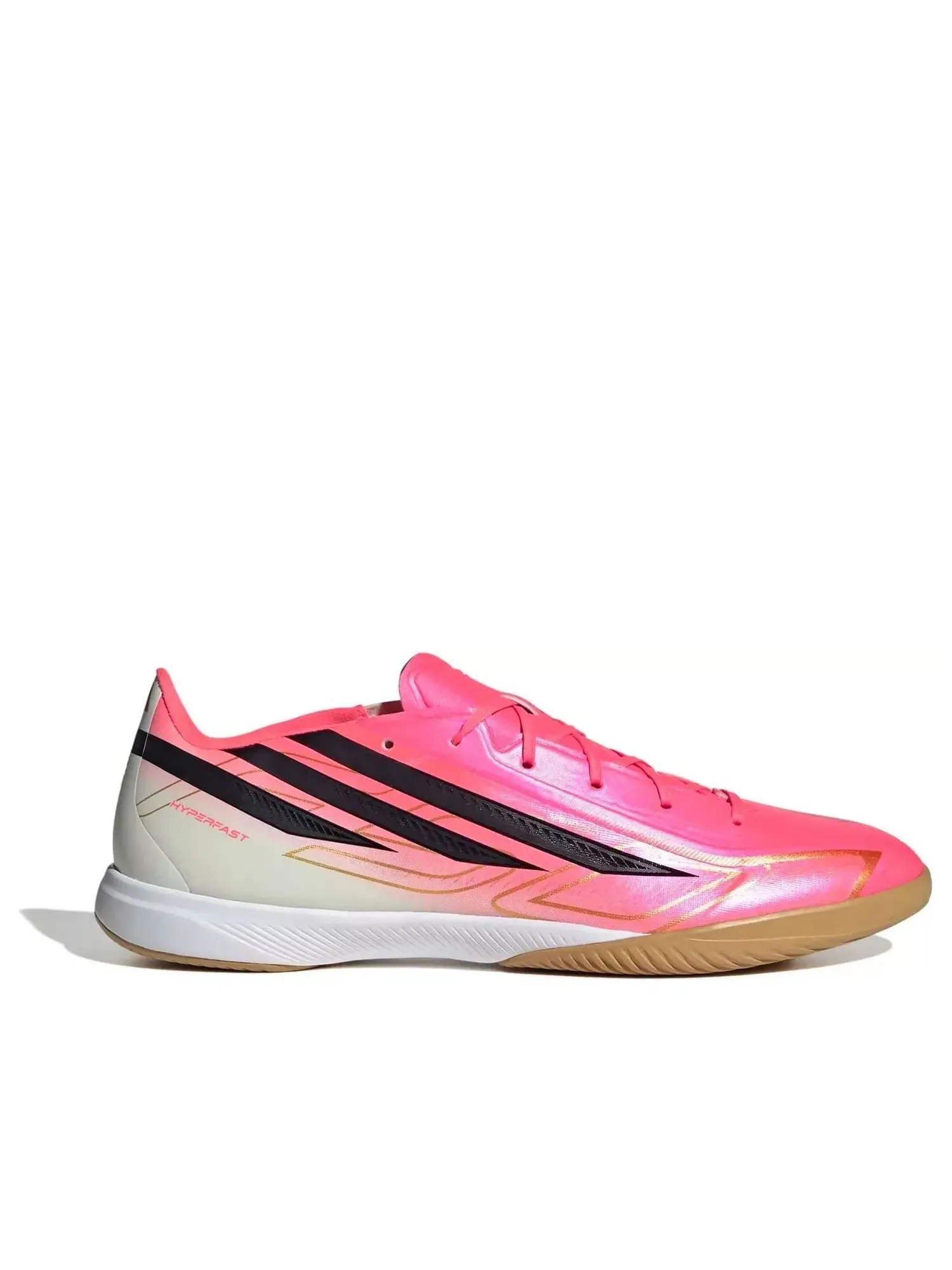 Мужские футбольные бутсы с шнуровкой модель F50 Hyperfast League IC Adidas — изображение 6 из 6, розовый