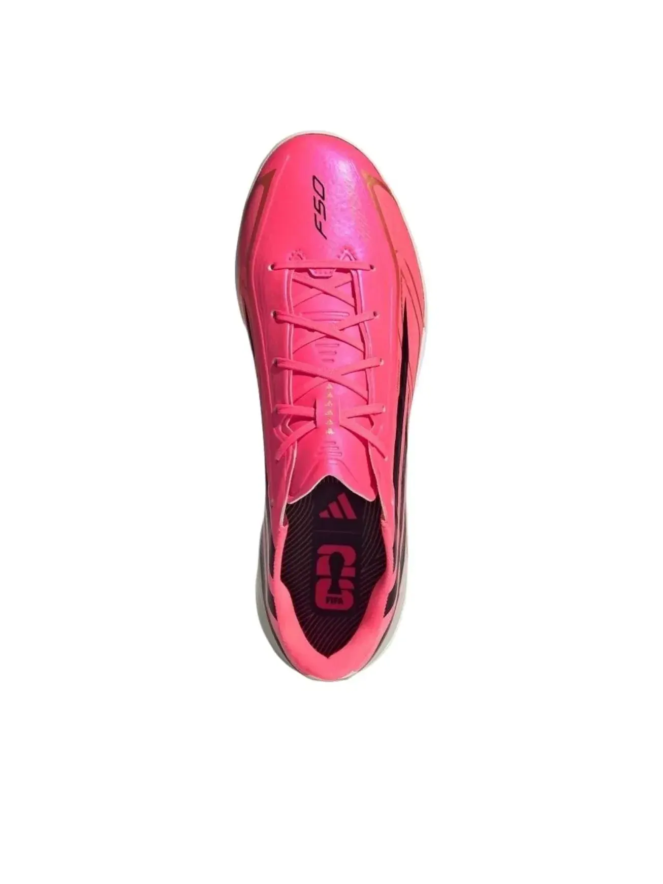 Мужские бутсы для футзала с принтом F50 League TF Adidas — изображение 2 из 5, красный