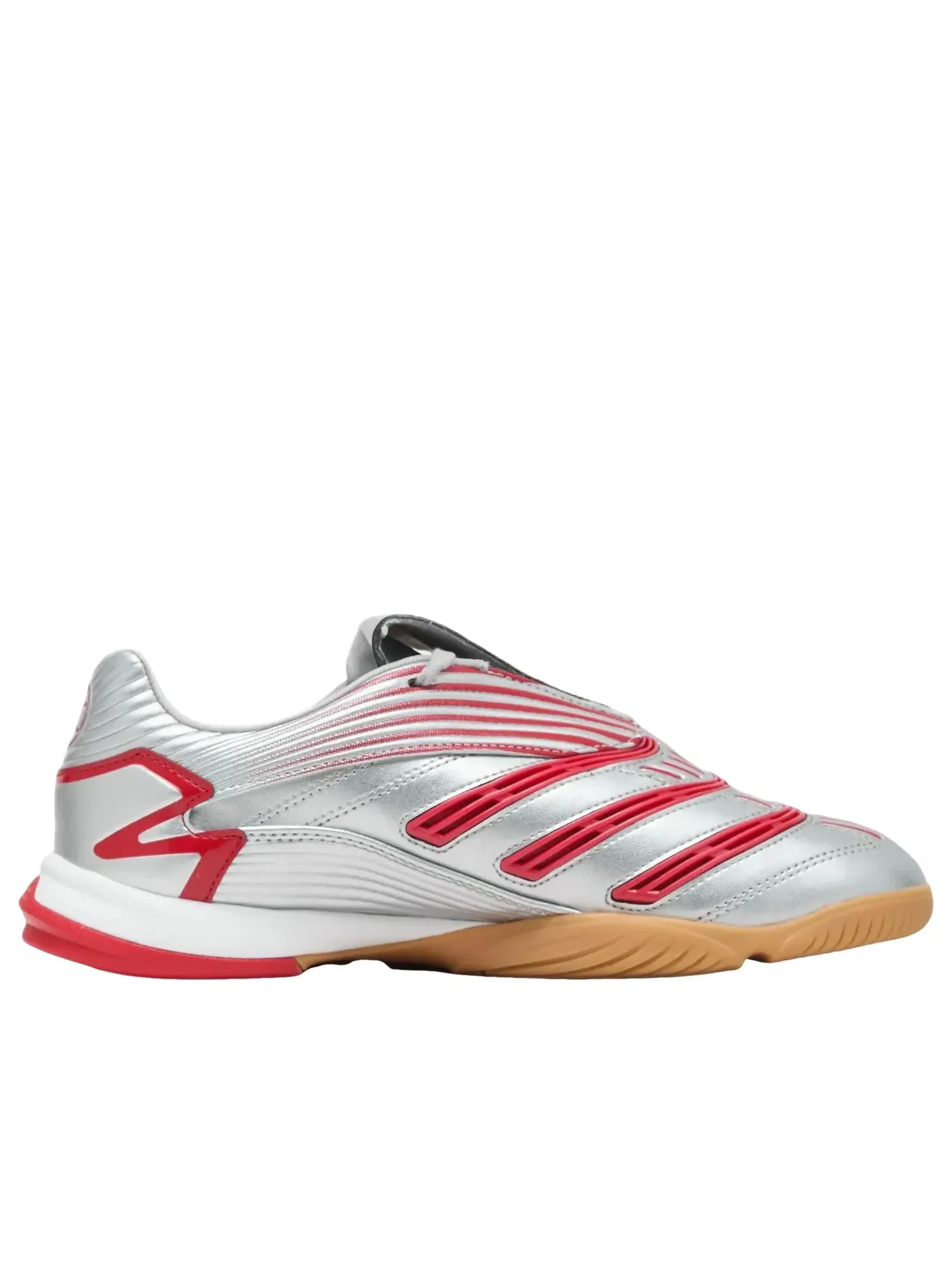 Кроссовки Adidas Predator Sala 'Silver Metallic Scarlet Grey' IH6780 — изображение 6 из 6, серебряный