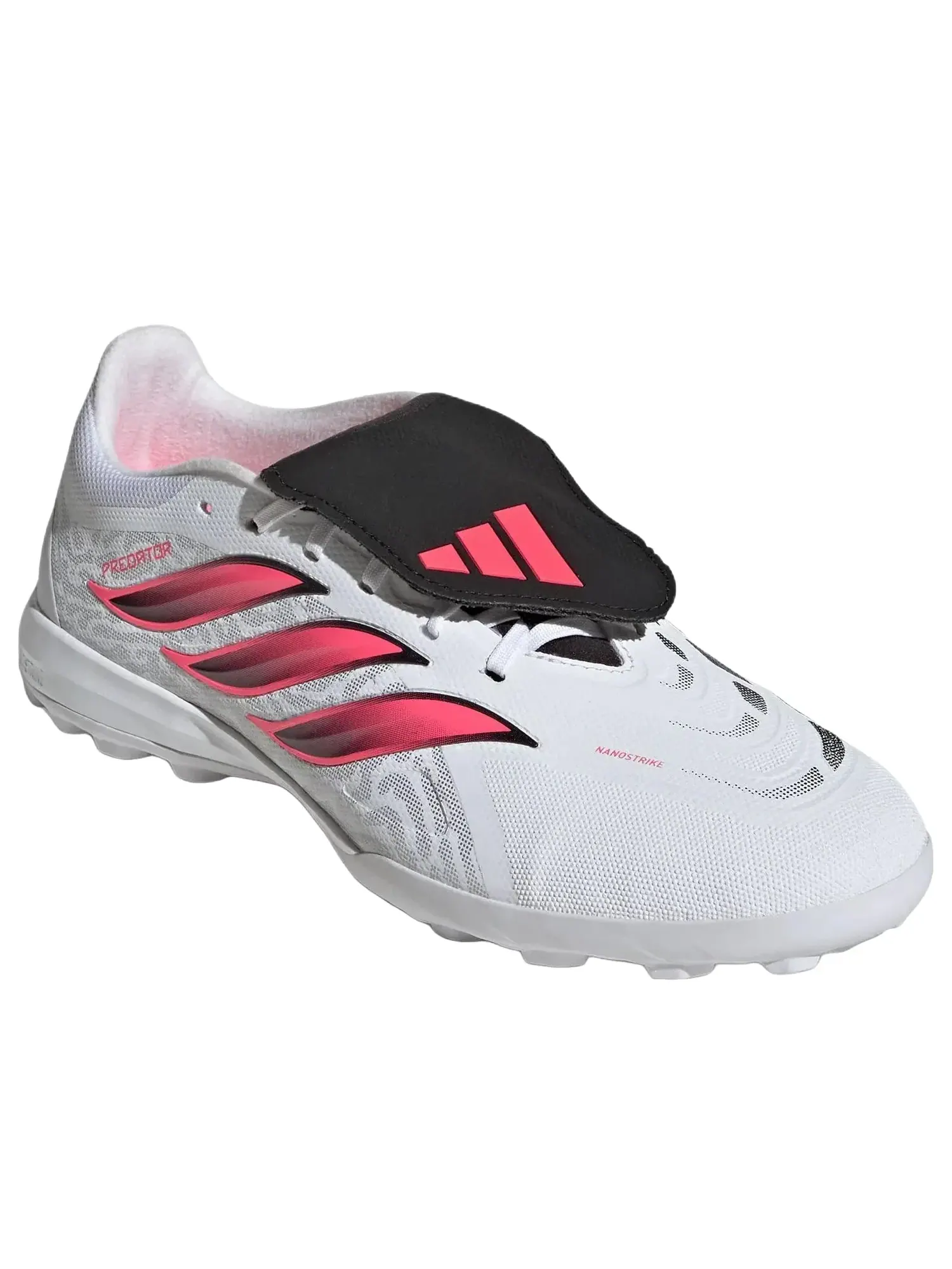 Мужские бутсы для футбола с синтетическим верхом Predator League TF Adidas — изображение 3 из 6, белый