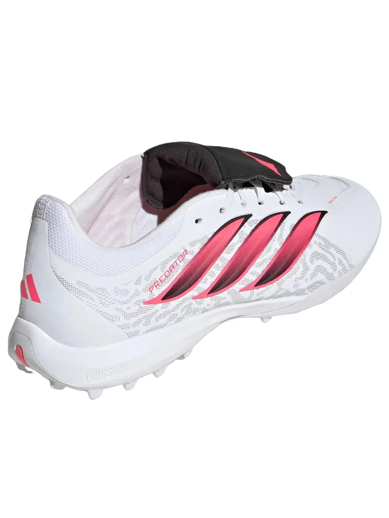 Мужские бутсы для футбола с синтетическим верхом Predator League TF Adidas — изображение 4 из 6, белый