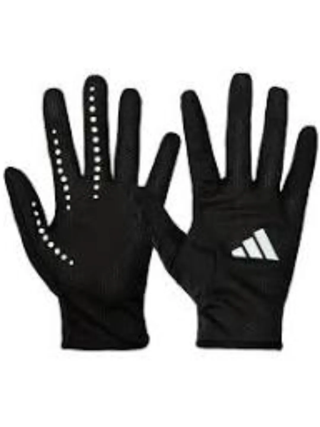 Беговые перчатки adidas — изображение 1 из 2, черный