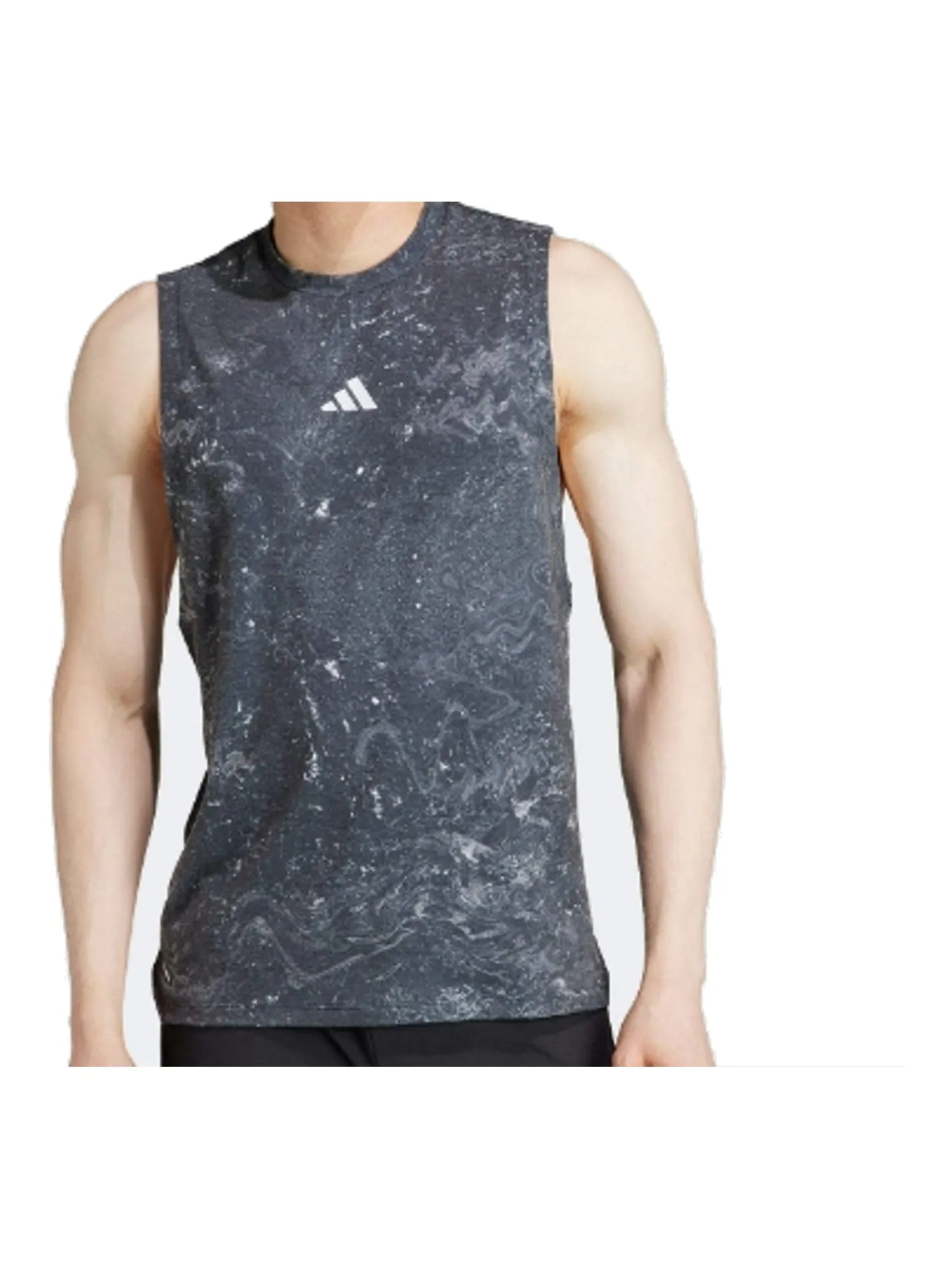 Спортивный топ adidas Power Workout Tank Top 'Black' IK9684 — 2
