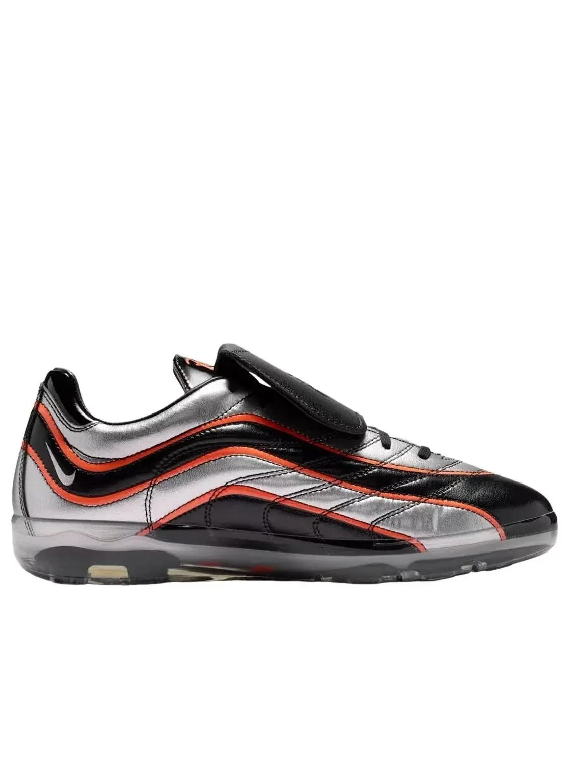 Мужские кроссовки с металлическим верхом Nike Cryoshot Mercurial Vapor R9 — изображение 2 из 4, серебряный