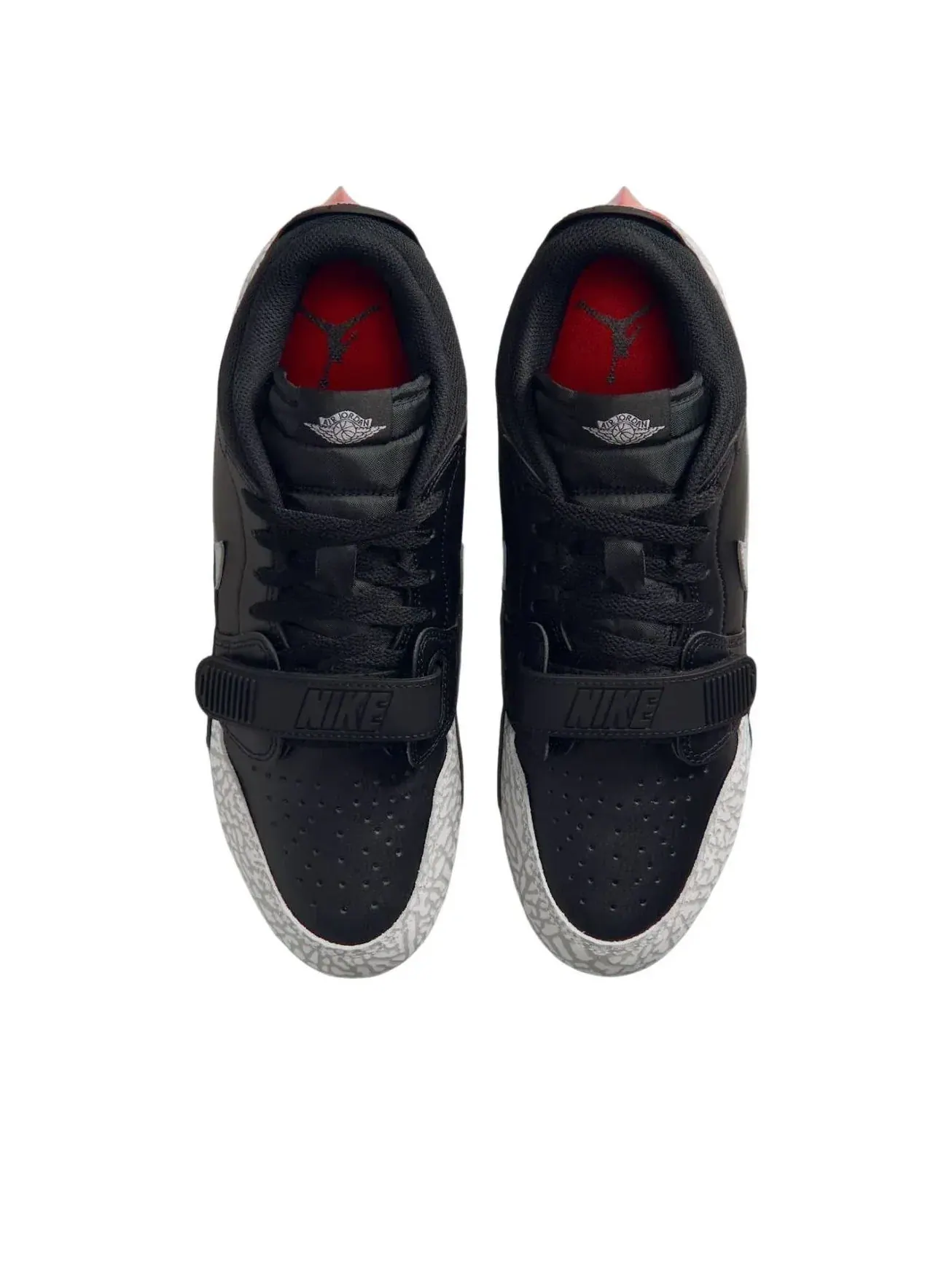Футбольные бутсы Air Jordan Legacy 312 Low TD 'Bred' — изображение 3 из 5, черный