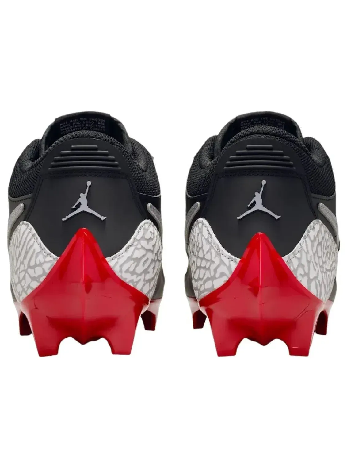 Футбольные бутсы Air Jordan Legacy 312 Low TD 'Bred' — изображение 4 из 5, черный