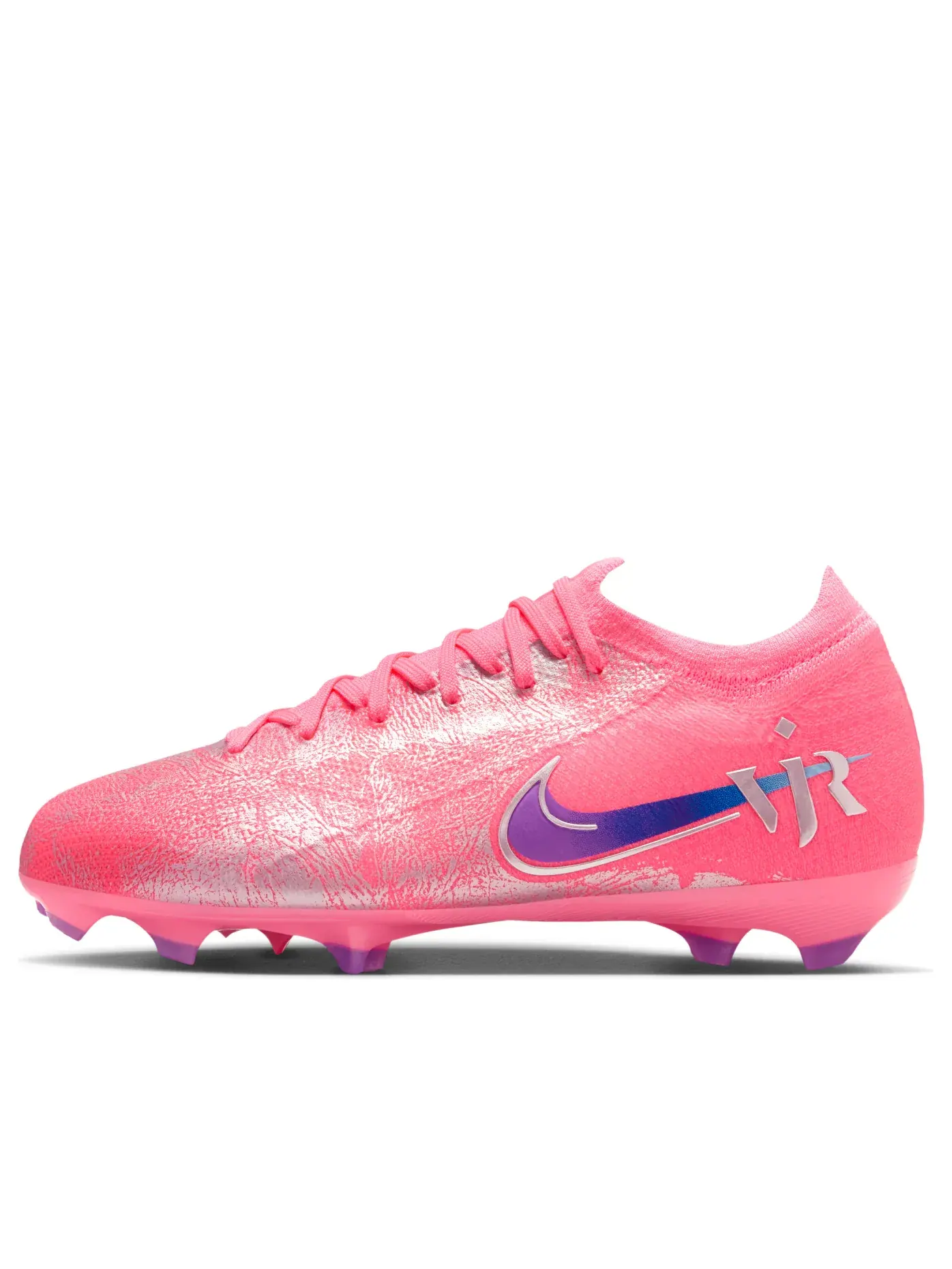 Бутсы (GS) Nike Jr. Mercurial Vapor 16 Pro «Vini Jr.» ИМ3649-640 — изображение 1 из 7, розовый