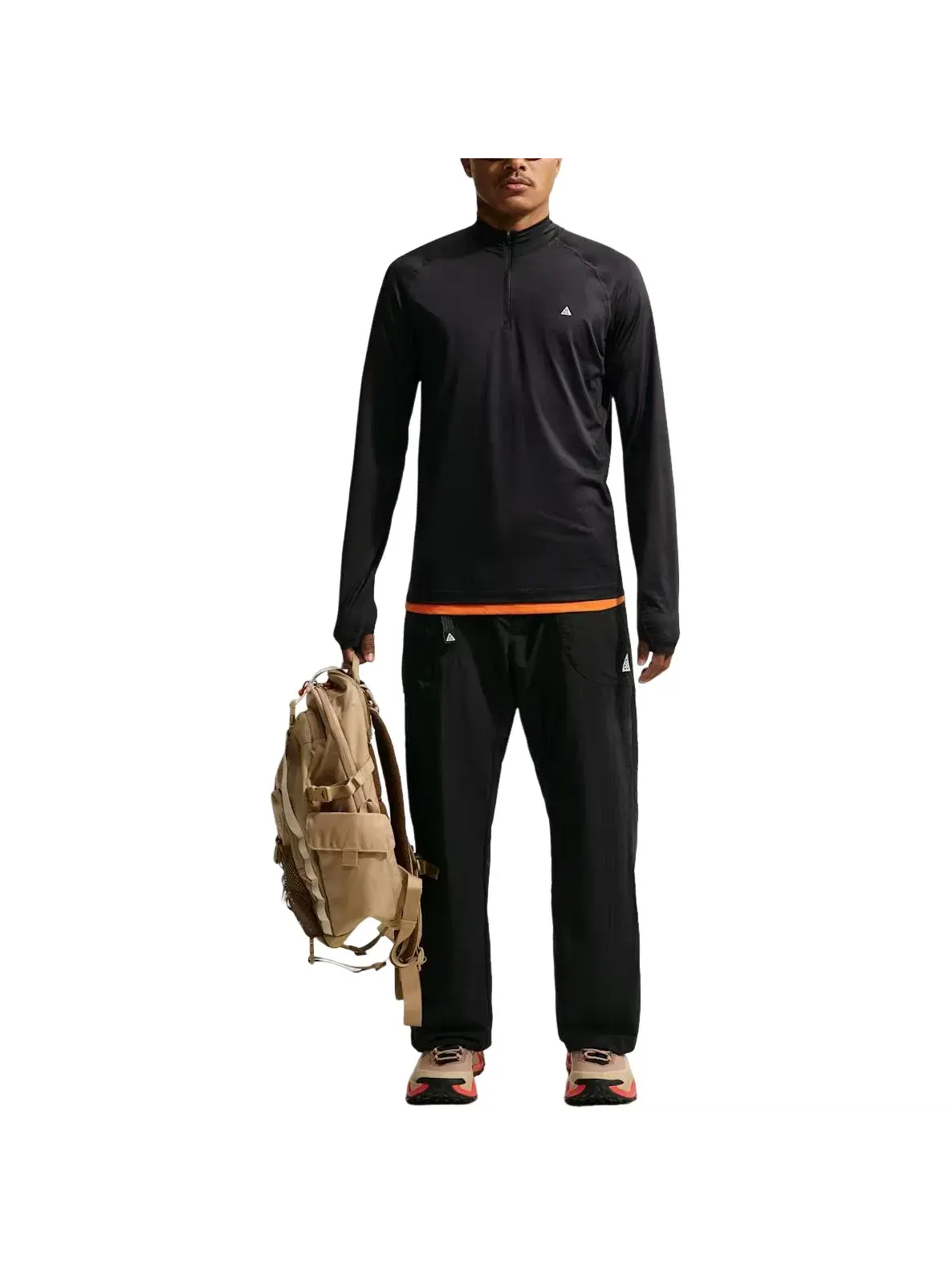Мужская футболка с длинным рукавом Nike x ACG Wildsee Dri-FIT 1 4-Zip — 2