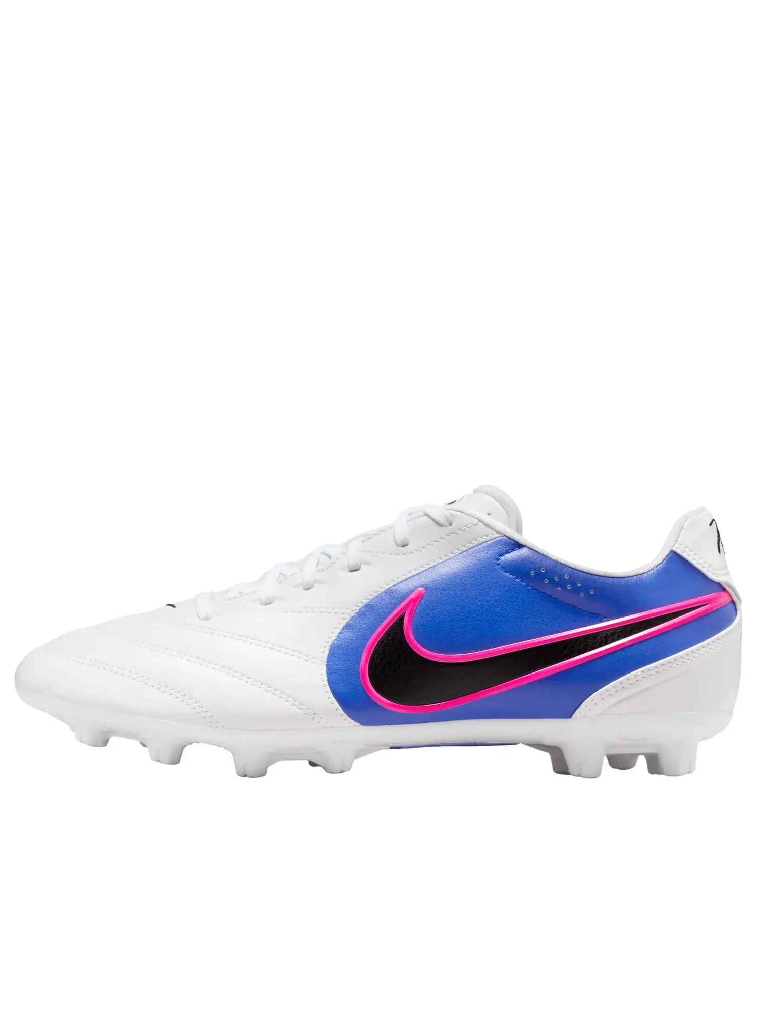 Кроссовки Nike Tiempo Ligera Pro «White Racer Blue Pink Blast» IM6960-146 — изображение 1 из 6, белый