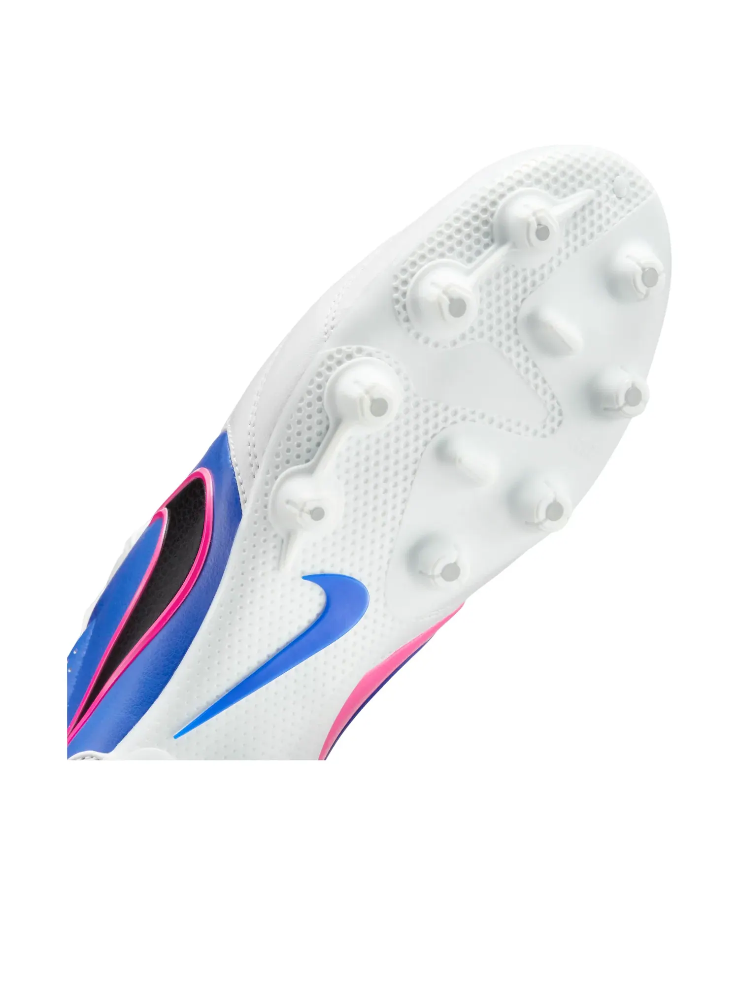 Кроссовки Nike Tiempo Ligera Pro «White Racer Blue Pink Blast» IM6960-146 — изображение 5 из 6, белый