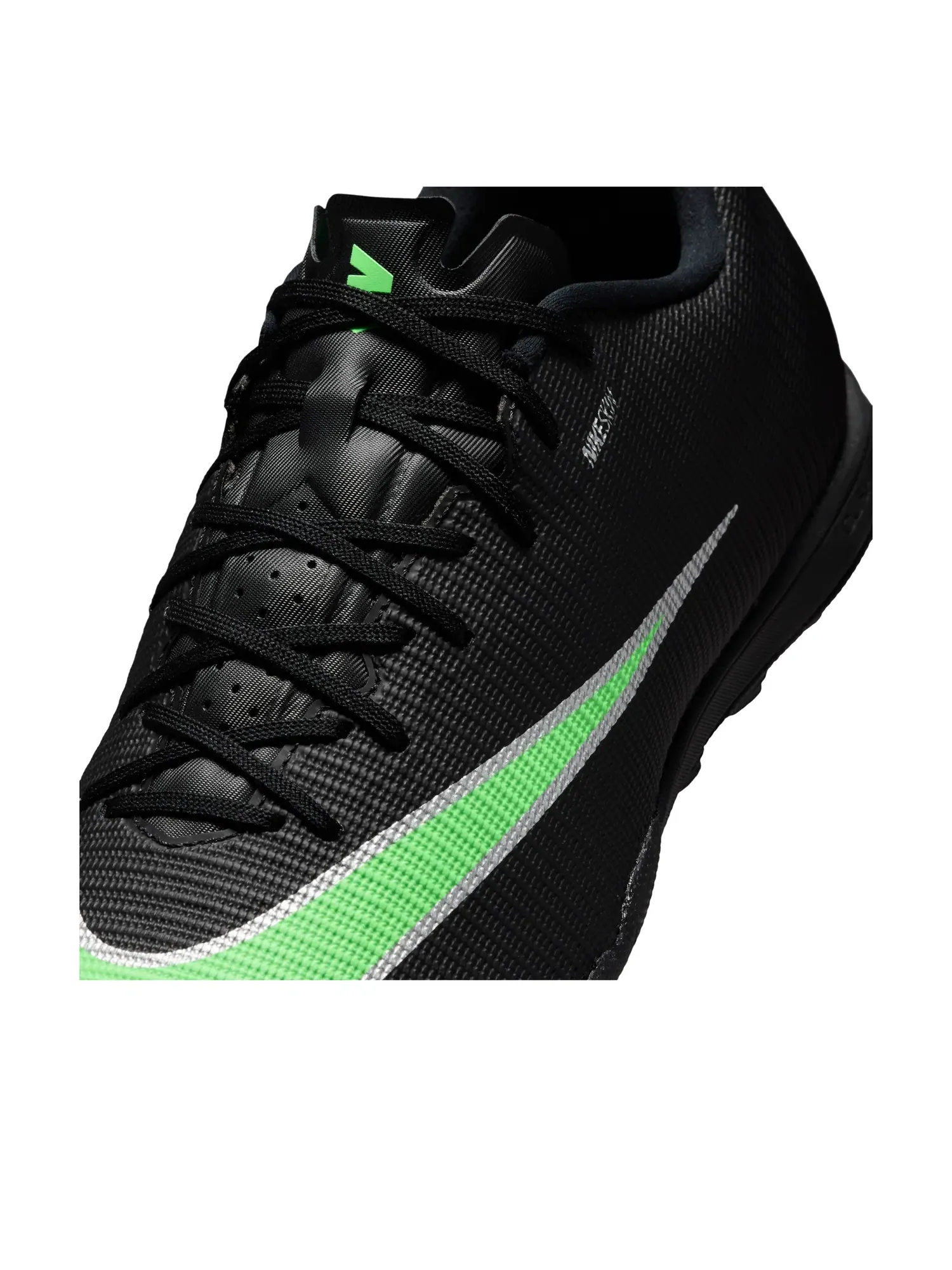Мужские бутсы для футбола с шнуровкой Mercurial Vapor 17 Academy TF Nike — изображение 5 из 6, черный