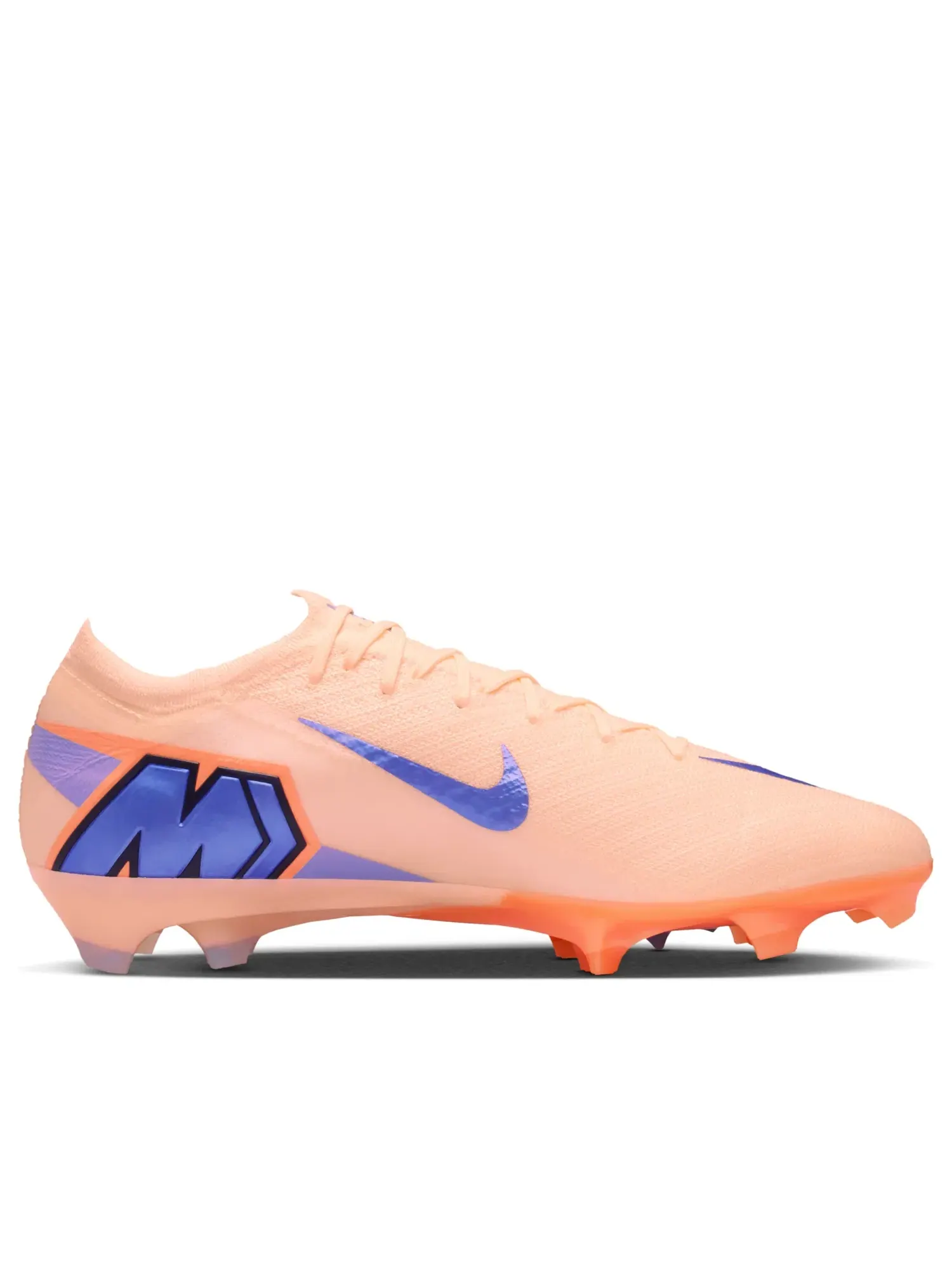 Футбольные бутсы Nike Mercurial Vapor 16 Elite LV8 FG 'Crimson Tint Royal Pulse' IO8214-850 — изображение 2 из 7, оранжевый