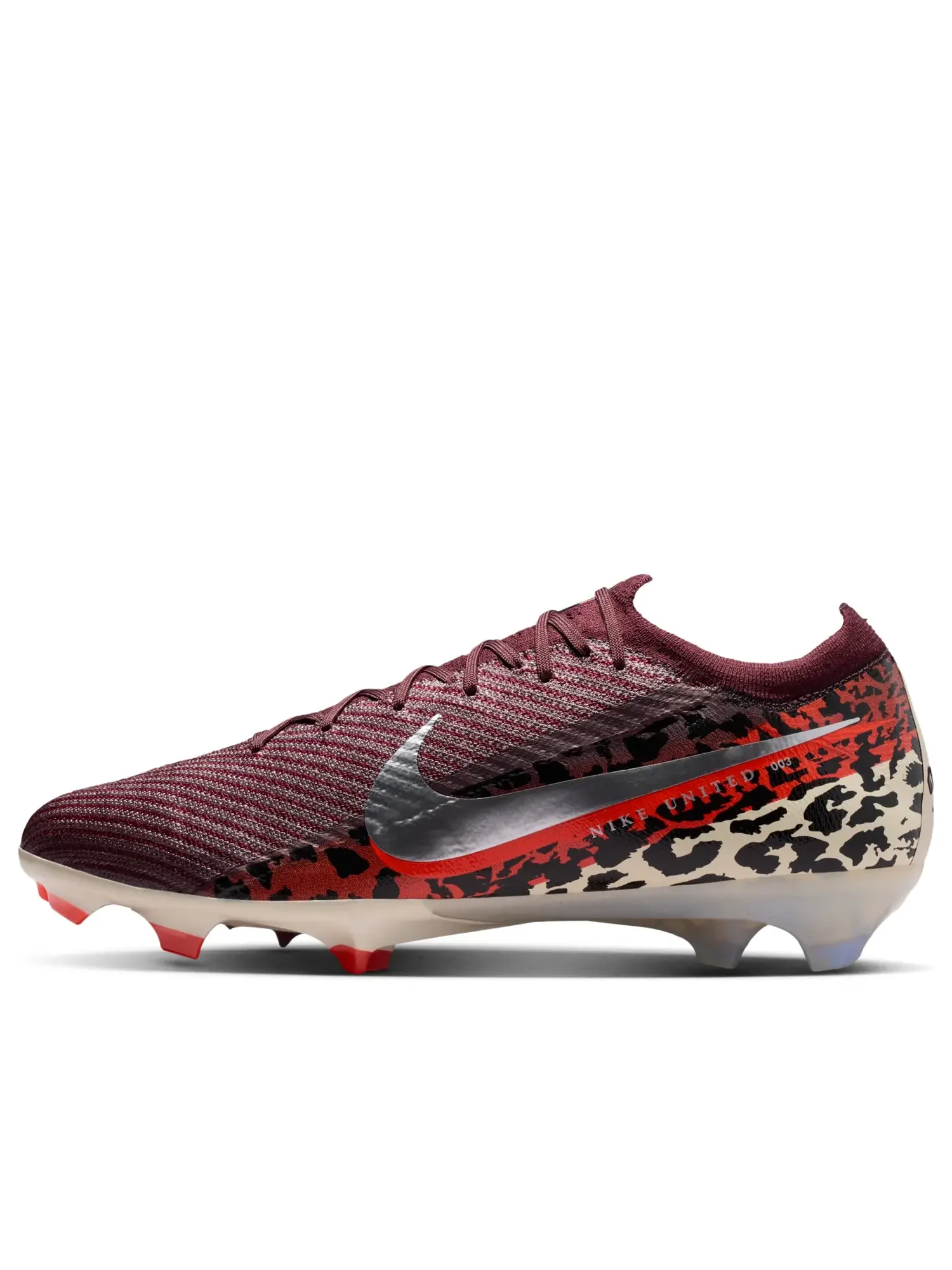 Футбольные бутсы Nike Mercurial Vapor 16 Elite FG 'United 003 Pack' — изображение 1 из 7, бордовый