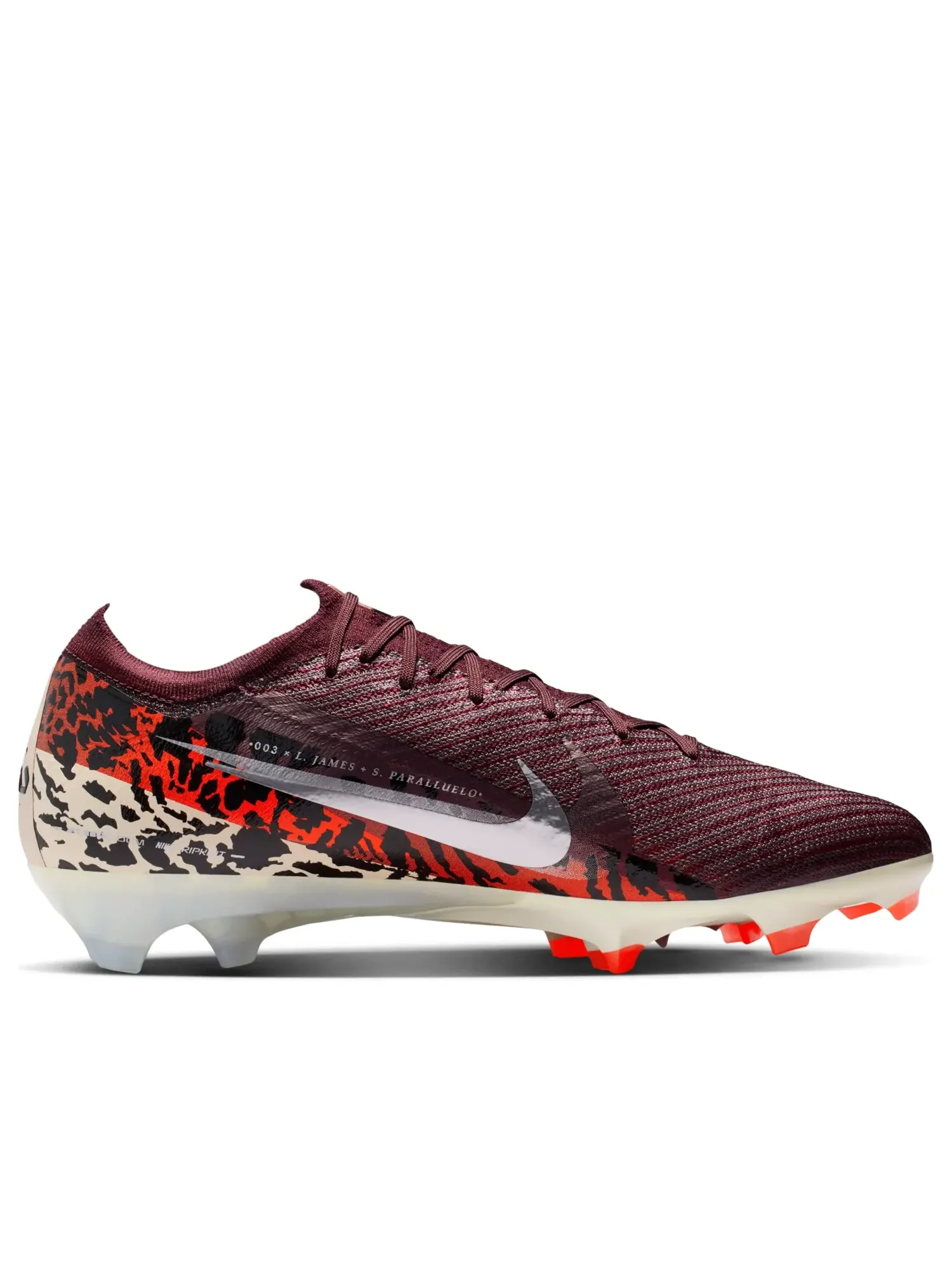 Футбольные бутсы Nike Mercurial Vapor 16 Elite FG 'United 003 Pack' — изображение 2 из 7, бордовый