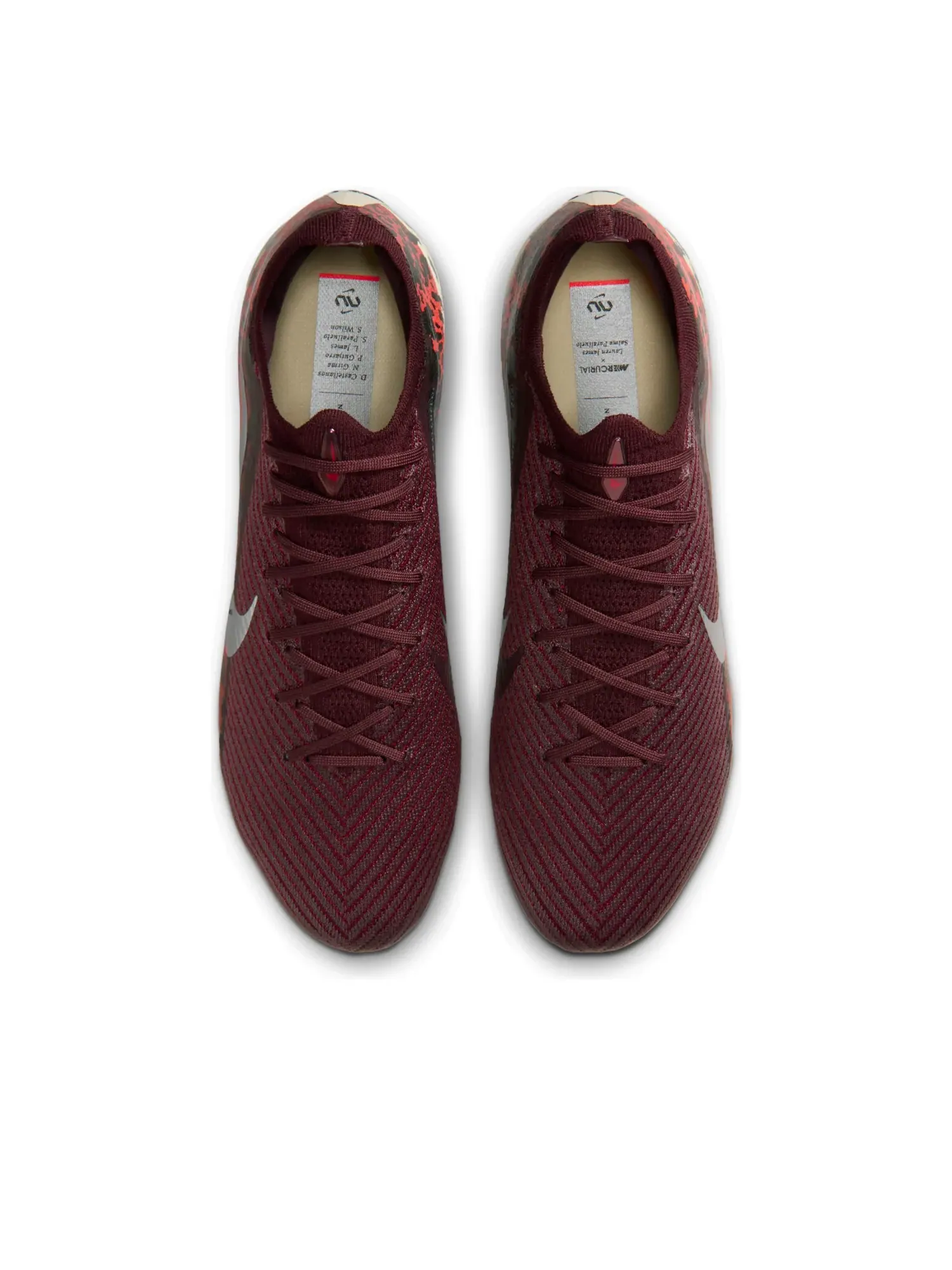 Футбольные бутсы Nike Mercurial Vapor 16 Elite FG 'United 003 Pack' — изображение 3 из 7, бордовый