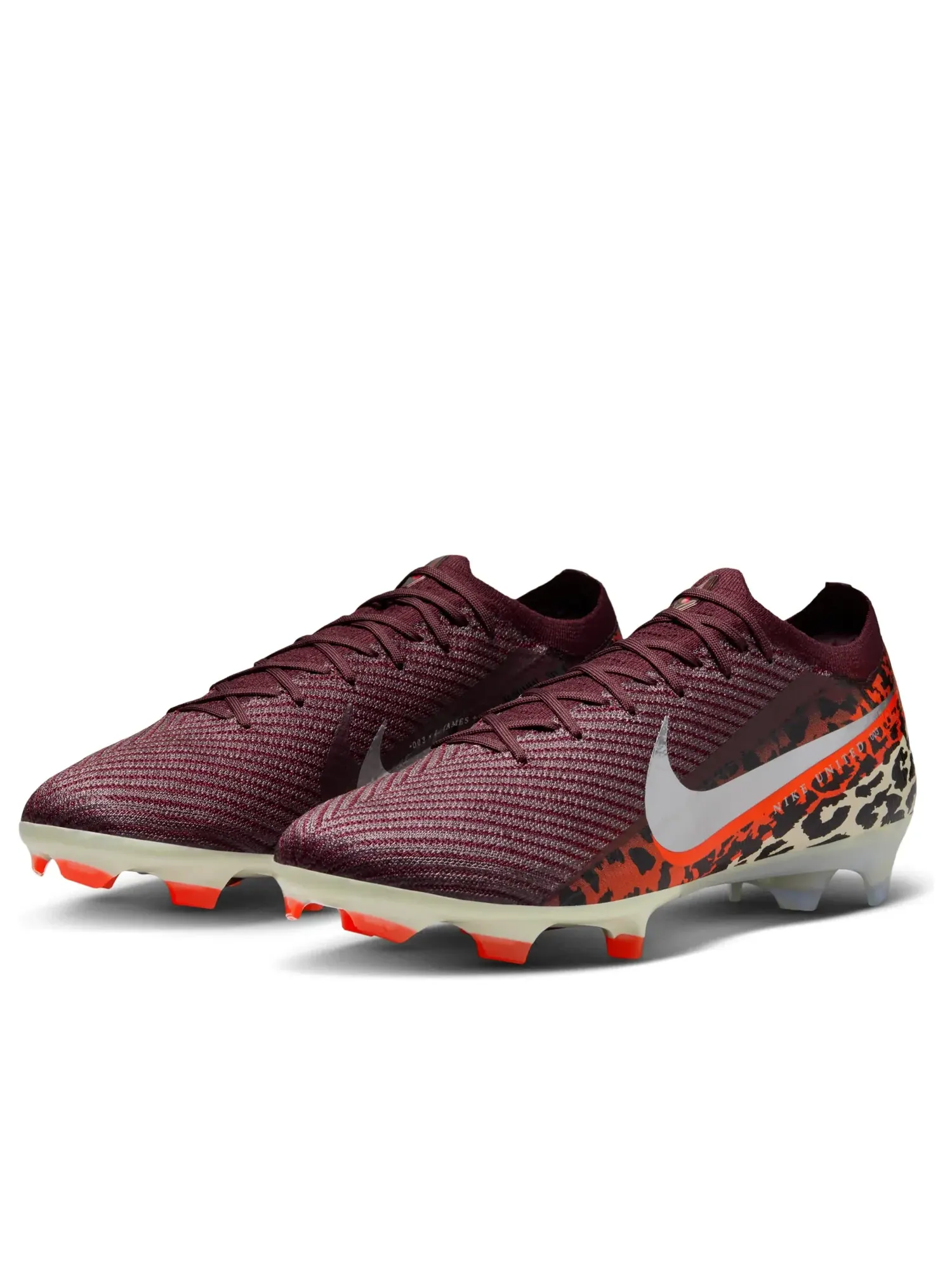Футбольные бутсы Nike Mercurial Vapor 16 Elite FG 'United 003 Pack' — изображение 5 из 7, бордовый