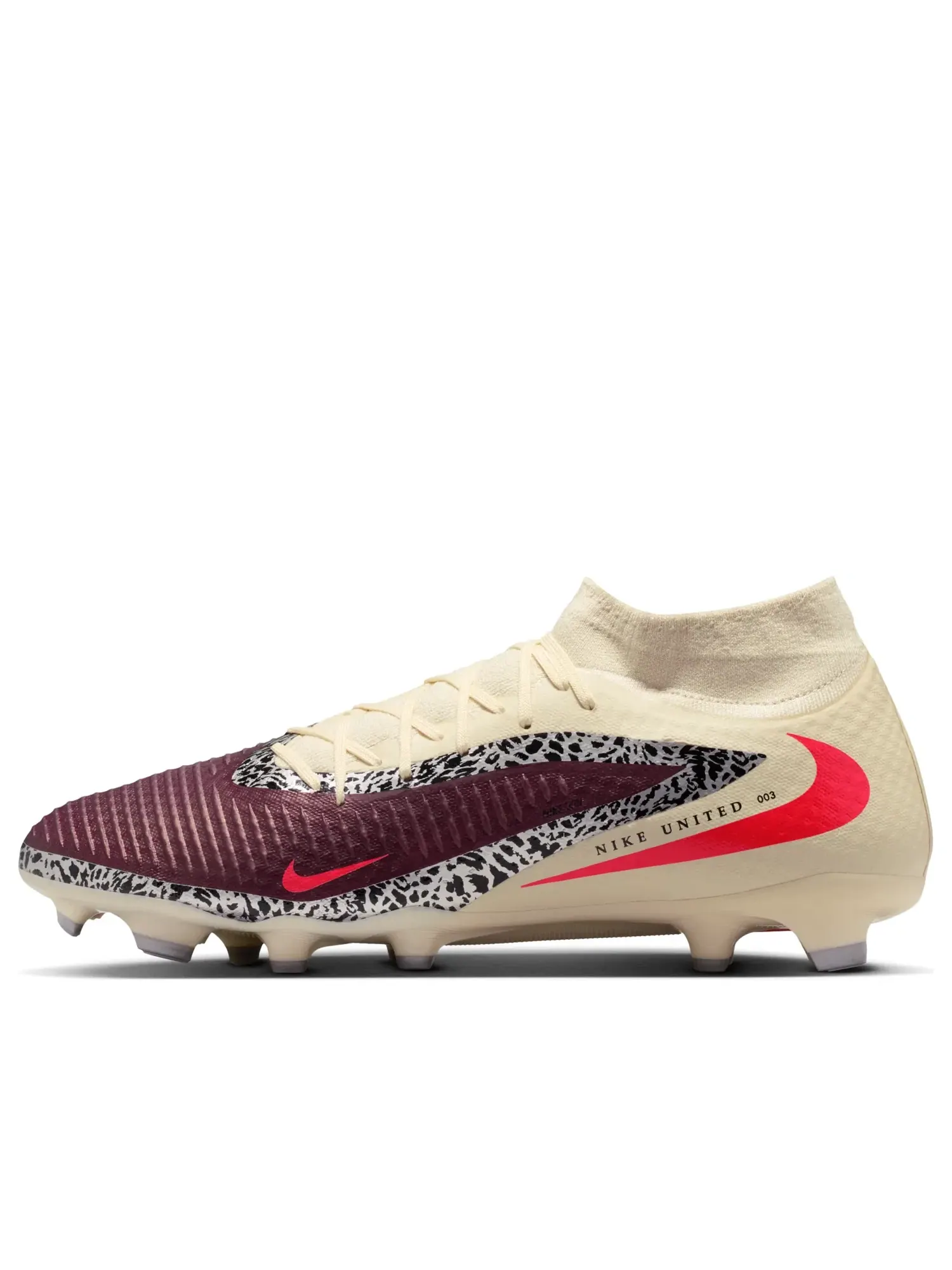 Кроссовки Nike Phamtom 6 High Academy MG 'United 003 Pack' IO8447-661 — изображение 1 из 7, бордовый