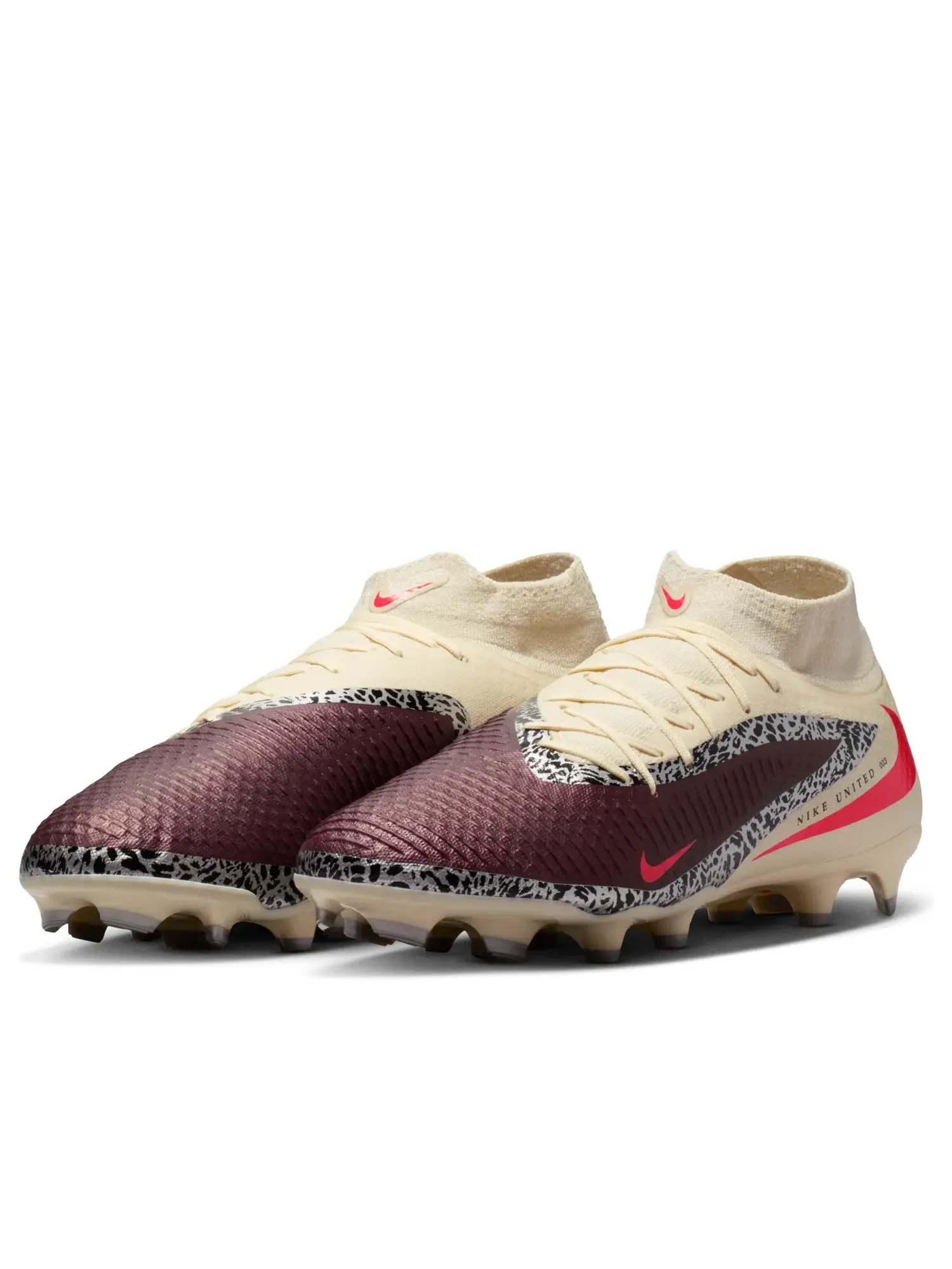 Кроссовки Nike Phamtom 6 High Academy MG 'United 003 Pack' IO8447-661 — изображение 5 из 7, бордовый