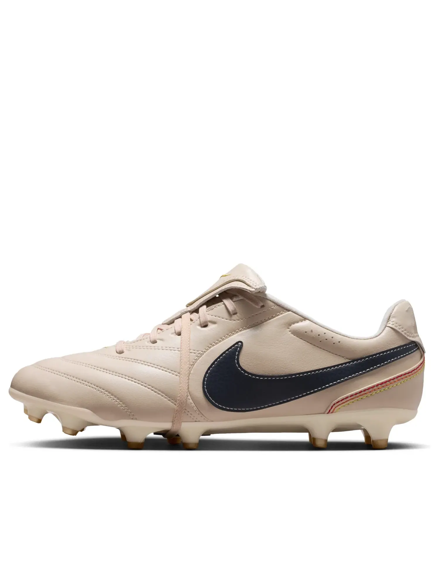 Кроссовки Nike Tiempo Ligera Pro FG «Жемчужно-белый темный обсидиан» IQ0895-240 — изображение 1 из 7, бежевый