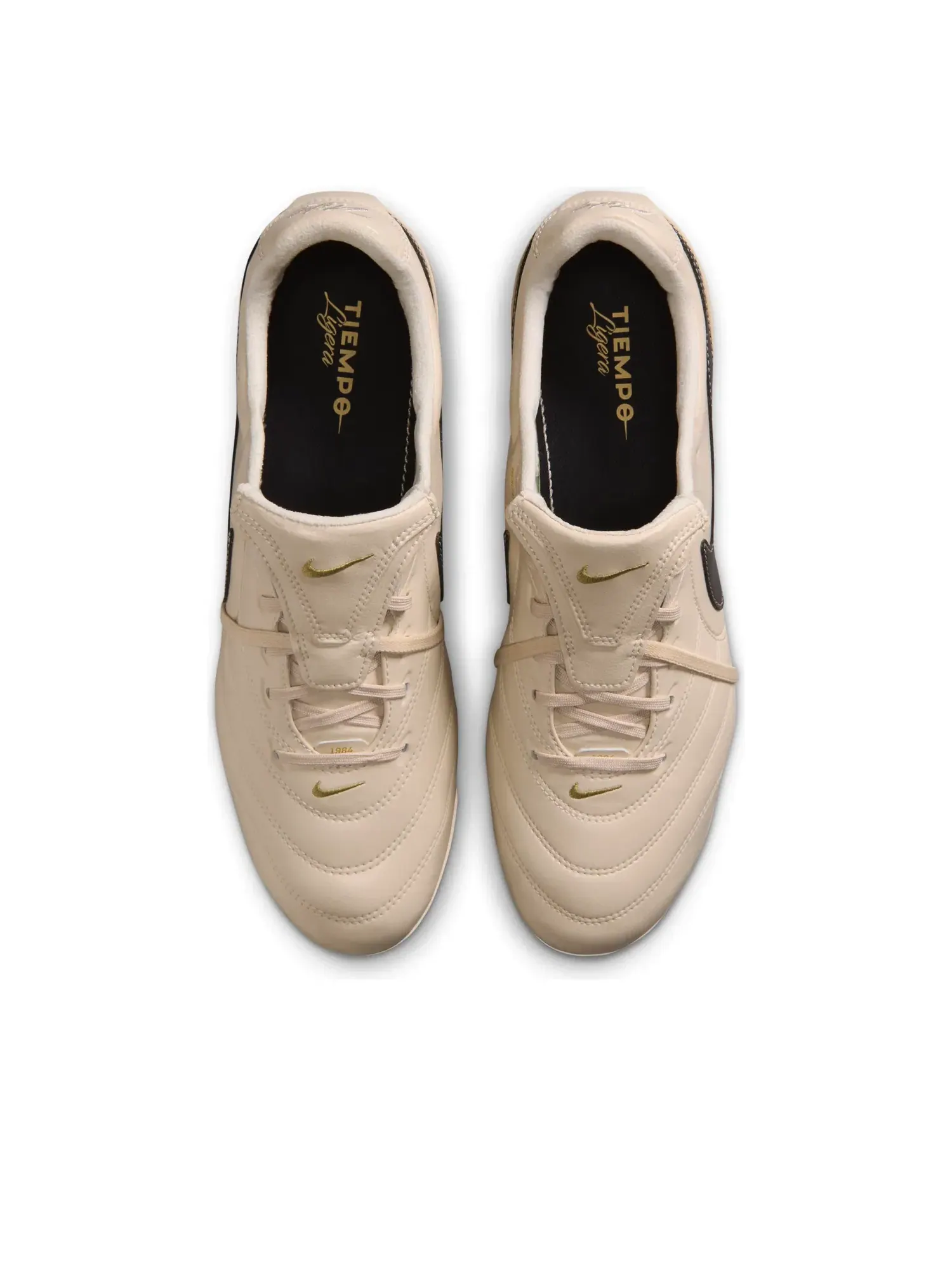 Кроссовки Nike Tiempo Ligera Pro FG «Жемчужно-белый темный обсидиан» IQ0895-240 — изображение 3 из 7, бежевый