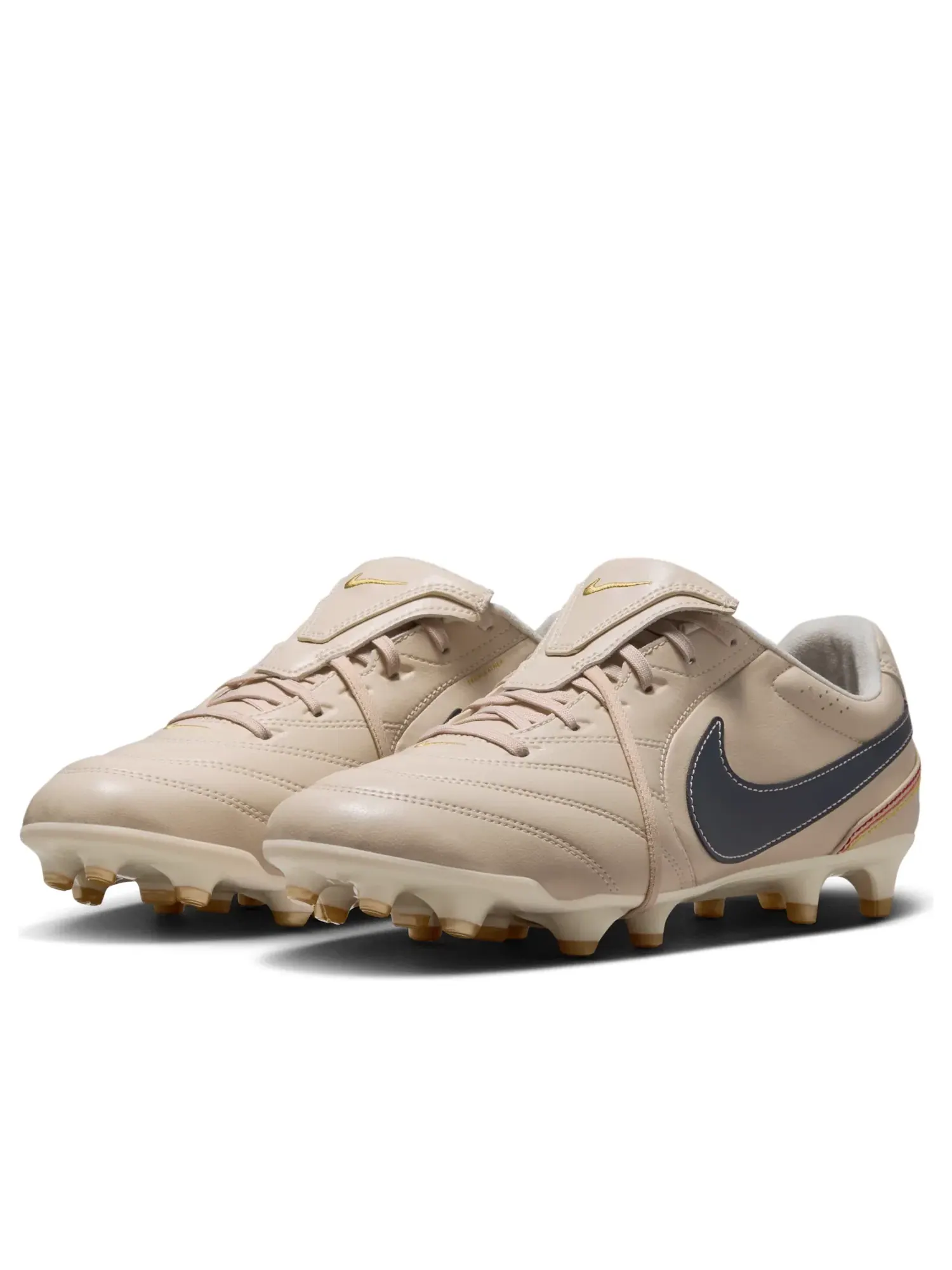 Кроссовки Nike Tiempo Ligera Pro FG «Жемчужно-белый темный обсидиан» IQ0895-240 — изображение 5 из 7, бежевый