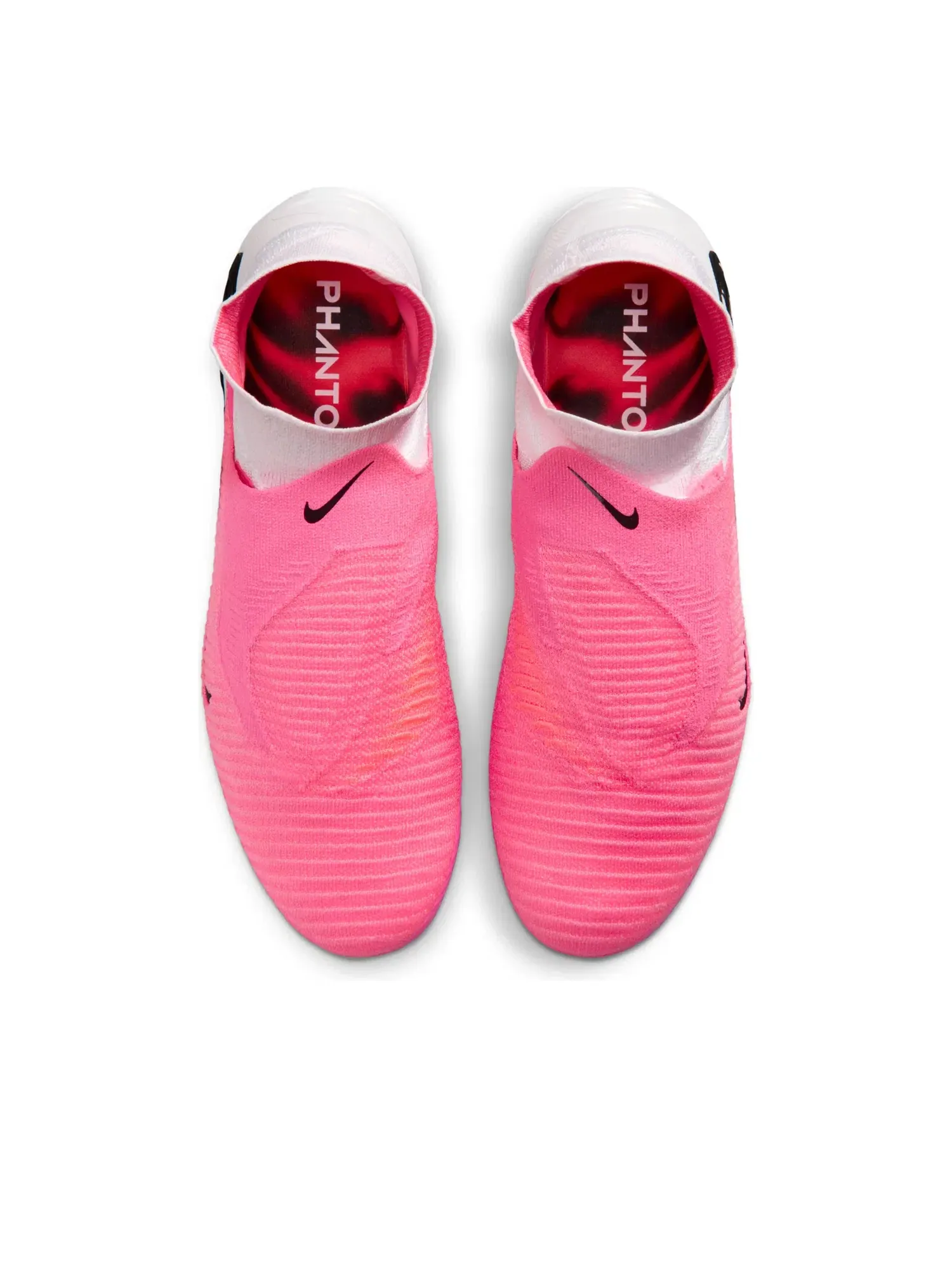 Мужские футбольные бутсы с верхом из трикотажа Phantom 6 Breakout Pack Nike — изображение 3 из 7, розовый