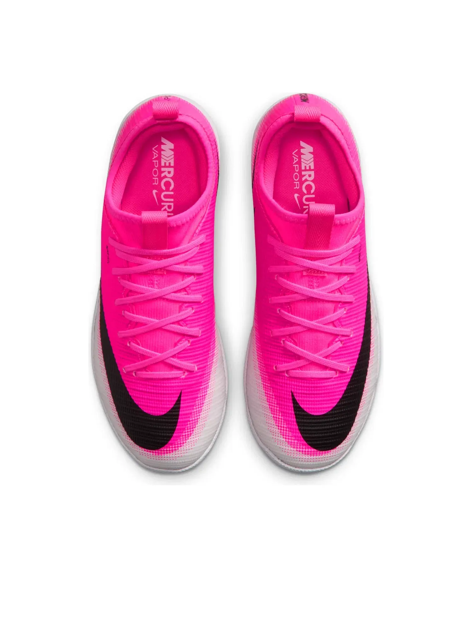 Детские бутсы для футбола с шнуровкой Mercurial Vapor 17 Academy TF Nike — изображение 3 из 7, розовый