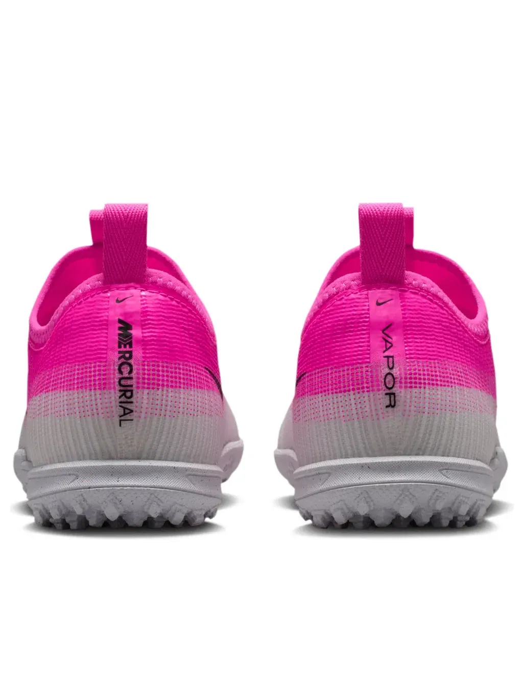 Детские бутсы для футбола с шнуровкой Mercurial Vapor 17 Academy TF Nike — изображение 4 из 7, розовый