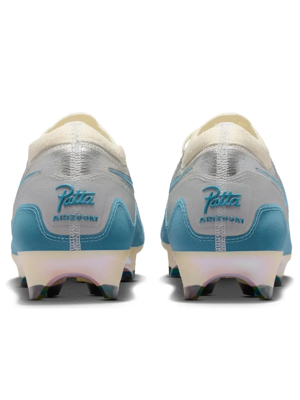 Кроссовки Nike x Patta Mercurial Zoom Vapor 16 Elite FG SE 'Noise Aqua Metallic Silver' IQ3365-002 — изображение 4 из 7