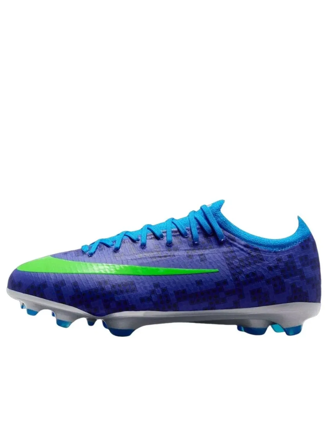 Детские кроссовки для футбола с принтом Nike Mercurial Vapor — изображение 1 из 4, синий
