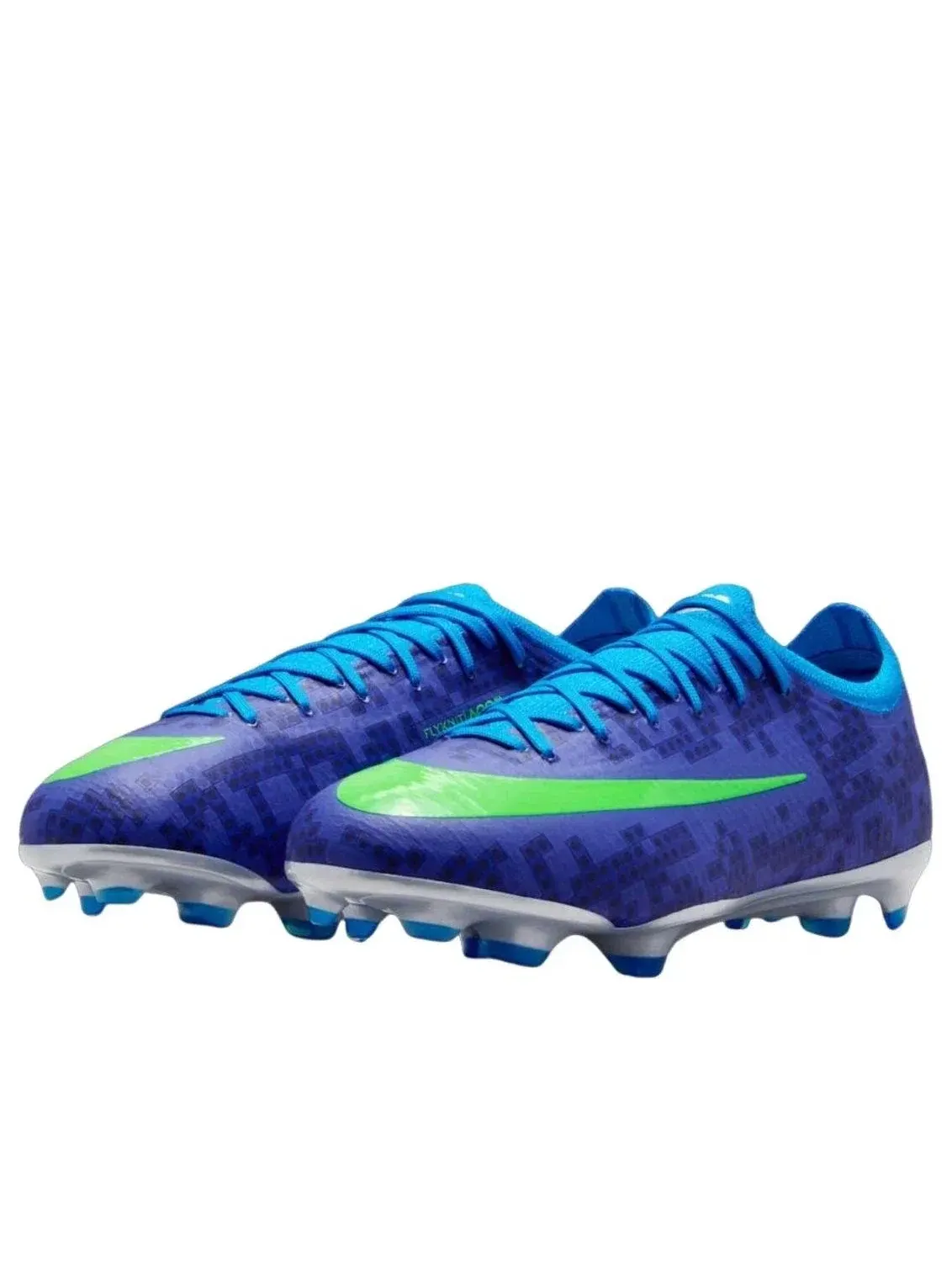 Детские кроссовки для футбола с принтом Nike Mercurial Vapor — изображение 2 из 4, синий