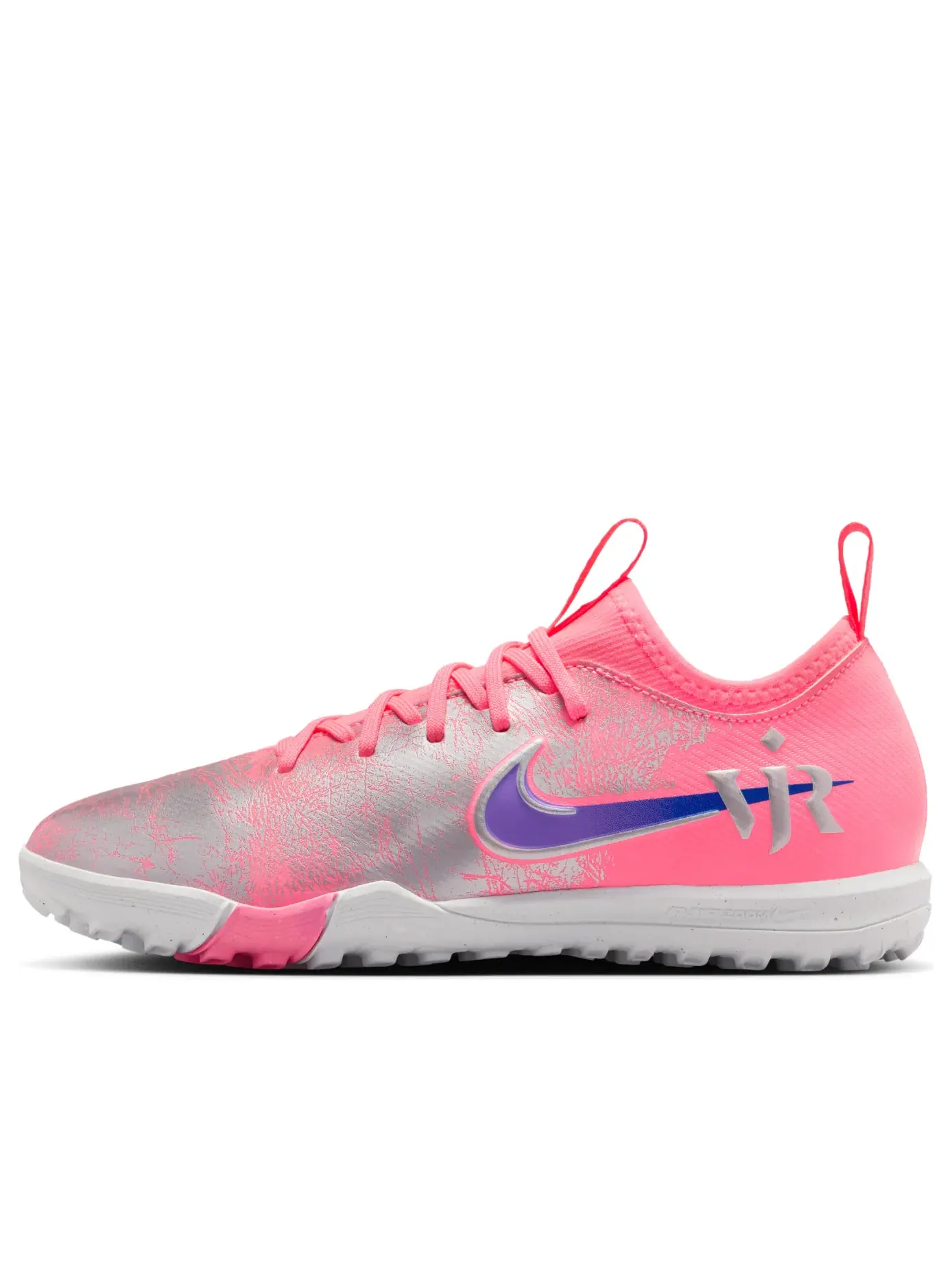 Бутсы футбольные (GS) Nike Jr. Mercurial Vapor 16 Academy Turf 'Vini Jr.' — изображение 1 из 7, розовый