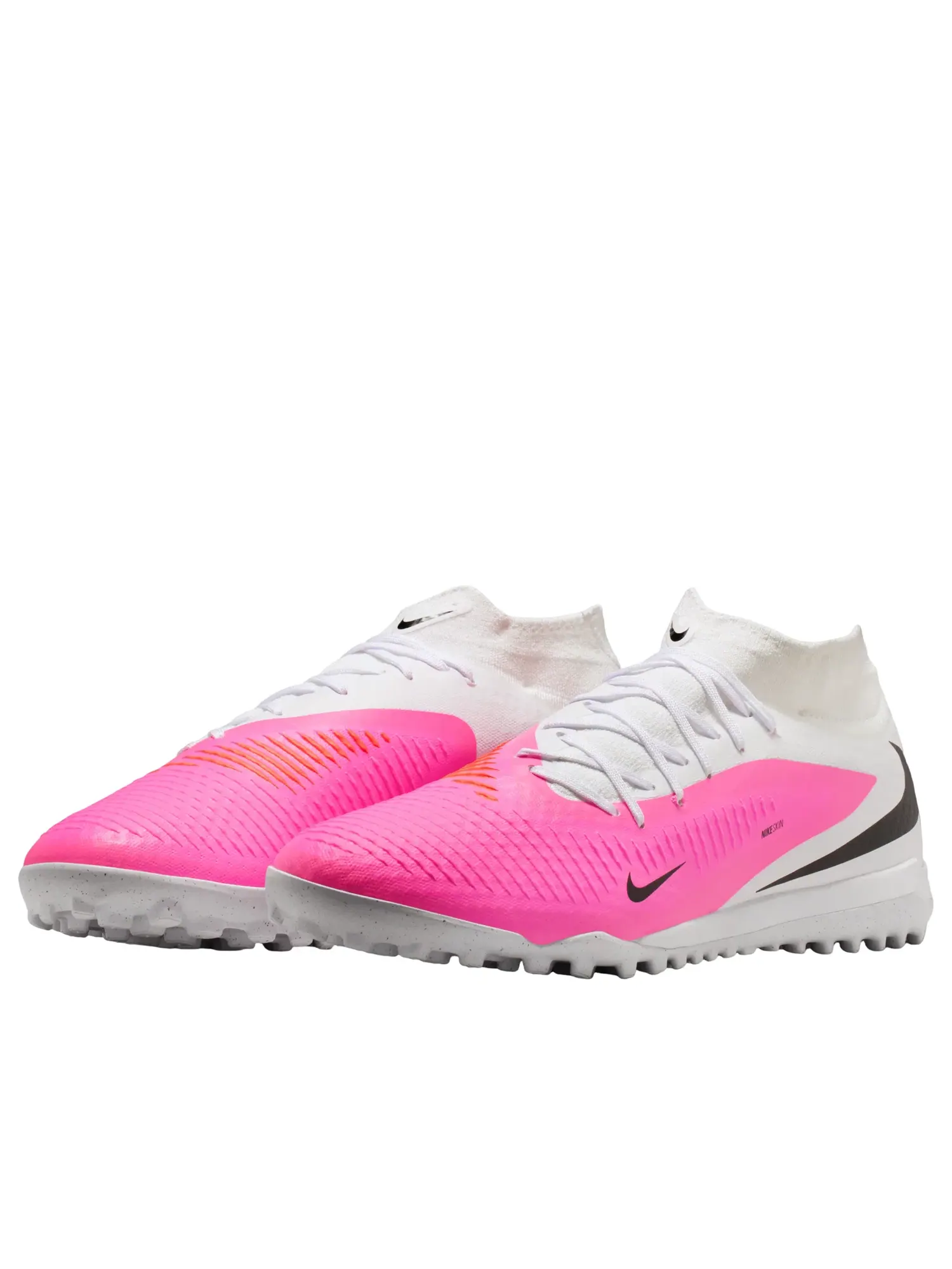 Мужские бутсы для футбола на синтетике с высоким верхом Phantom 6 Nike — изображение 4 из 6, розовый