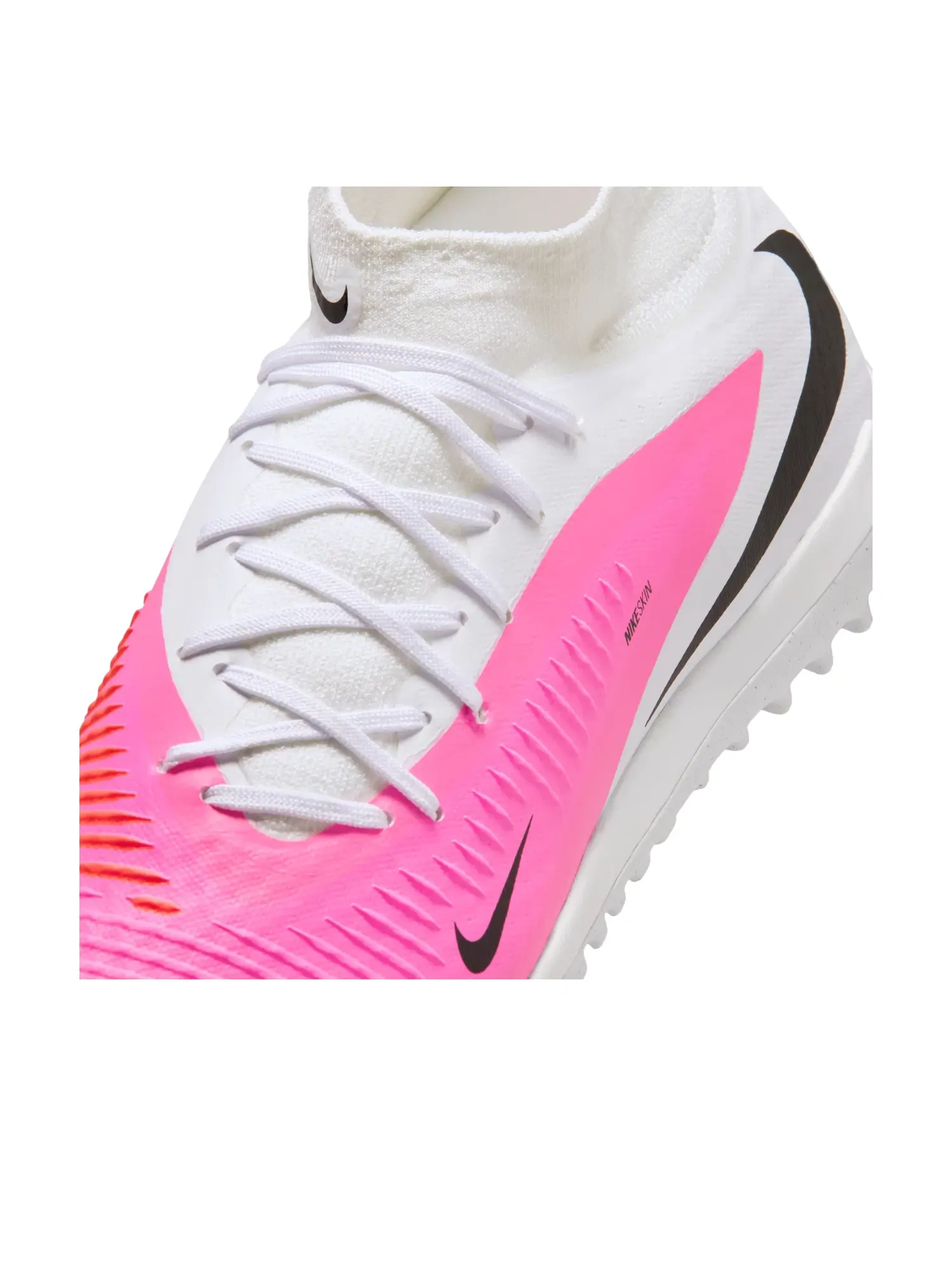 Мужские бутсы для футбола на синтетике с высоким верхом Phantom 6 Nike — изображение 5 из 6, розовый