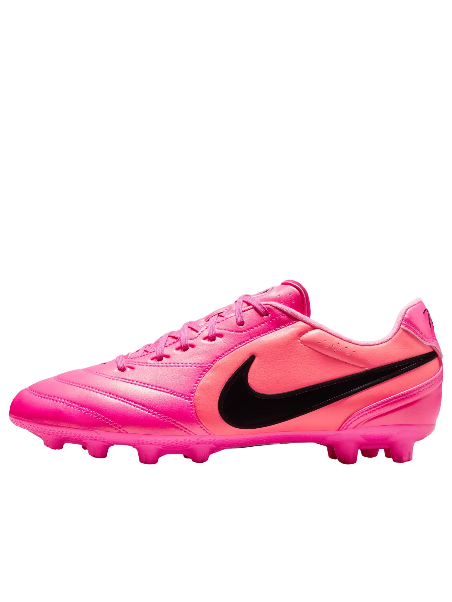 Мужские бутсы для футбола с кожаным верхом Nike Tiempo Ligera Pro HG — изображение 1 из 6, розовый