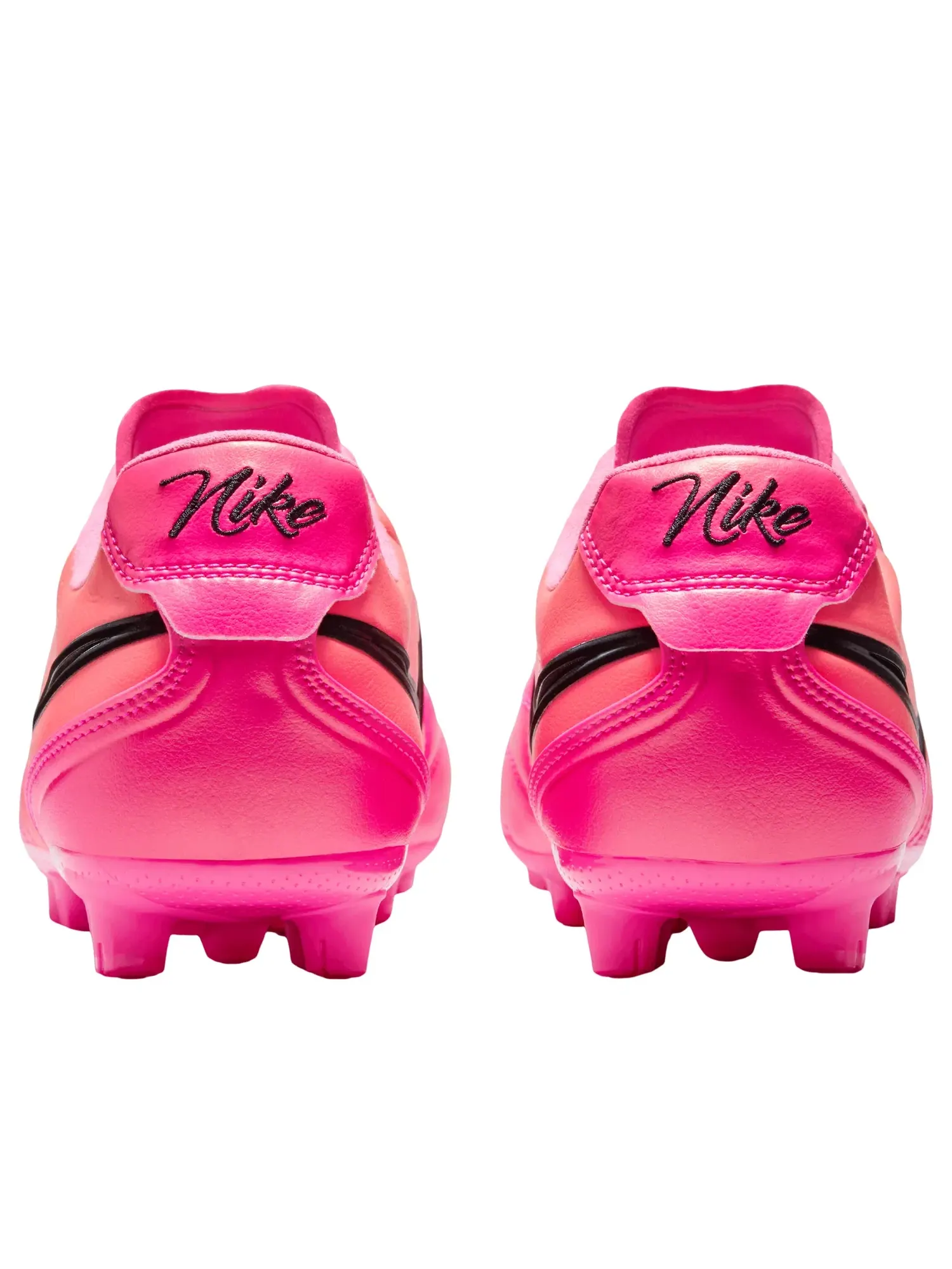Мужские бутсы для футбола с кожаным верхом Nike Tiempo Ligera Pro HG — изображение 3 из 6, розовый