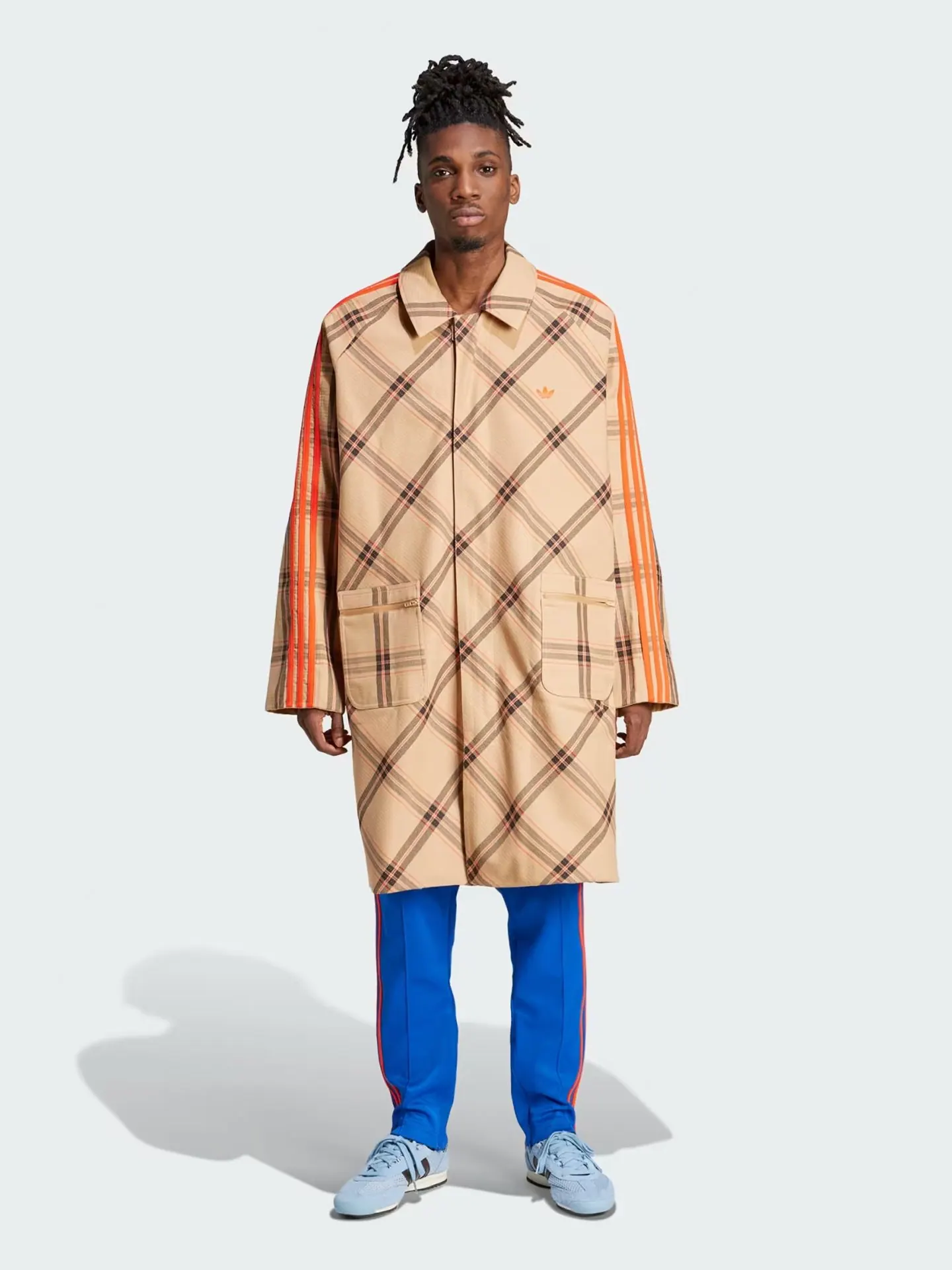 Тренч Adidas Original x wales Bonner Reversible Mac — 4