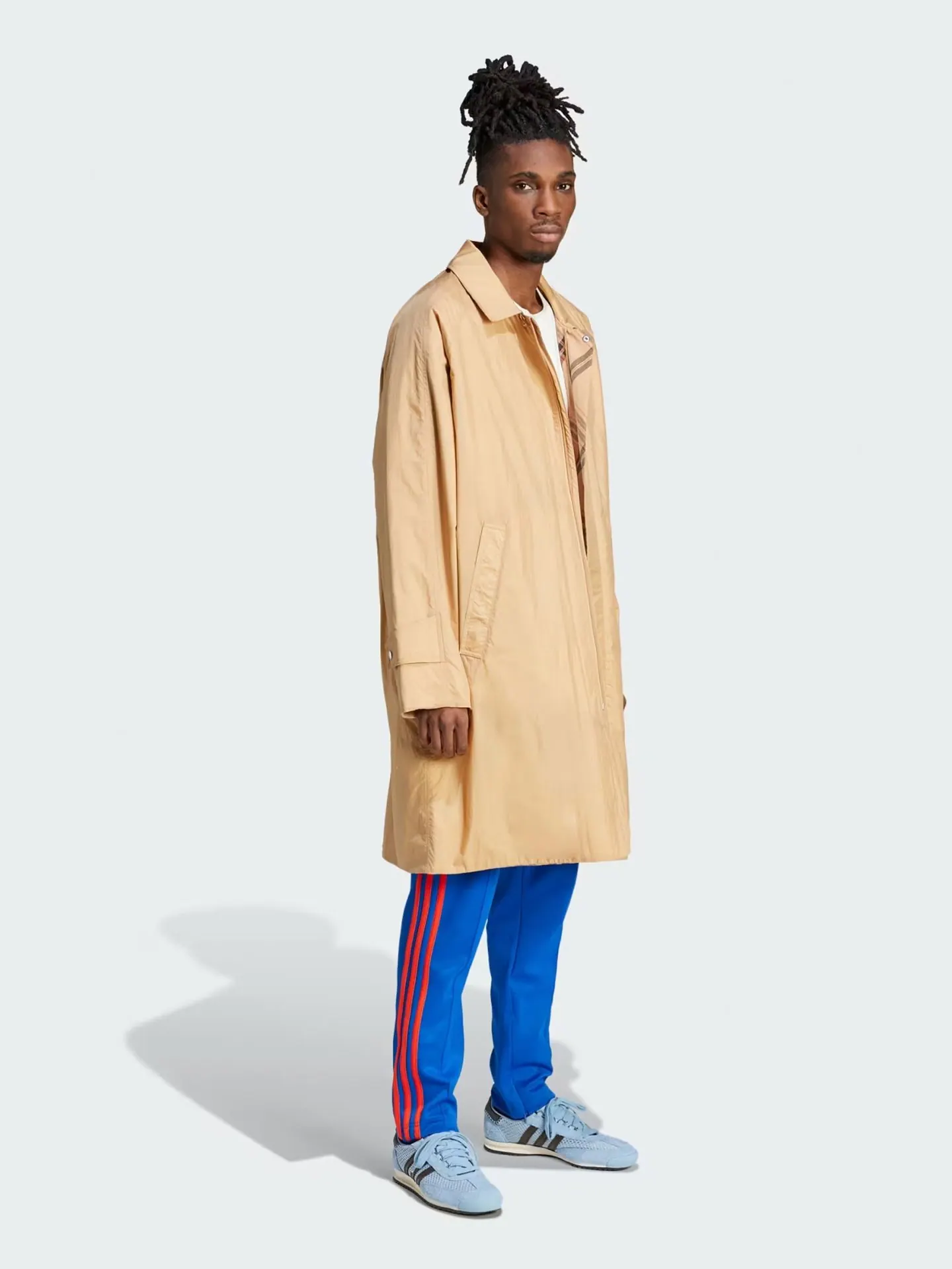 Тренч Adidas Original x wales Bonner Reversible Mac — 8
