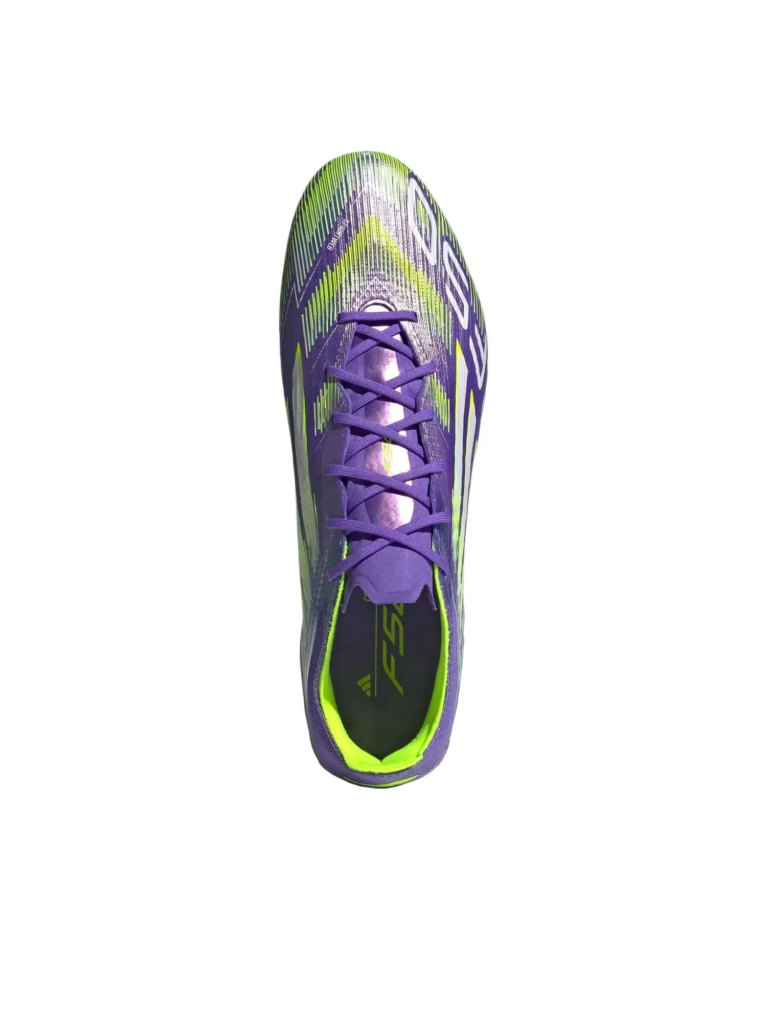 Кроссовки Adidas F50 Elite HG/AG 'Purple Rush Cloud White Lucid Lemon' JH7645 — изображение 5 из 6, фиолетовый